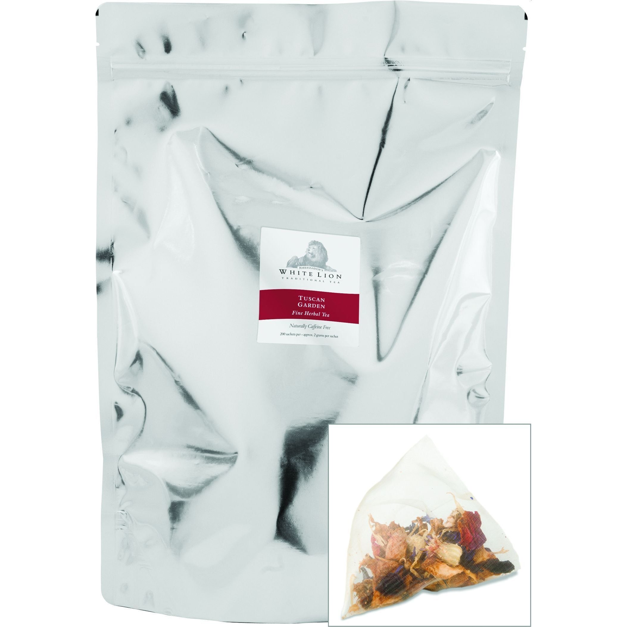 Naturally Sweet Tuscan Garden White Lion Herbal Tea
