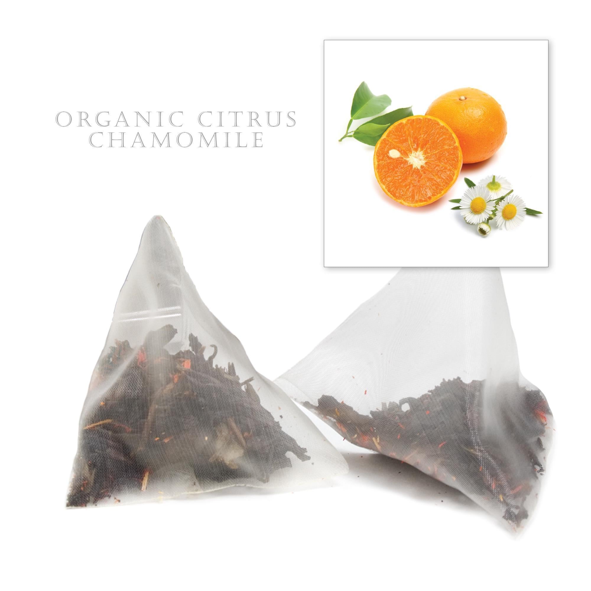Organic Citrus Chamomile White Lion Tea - Naturally Caffeine-Free