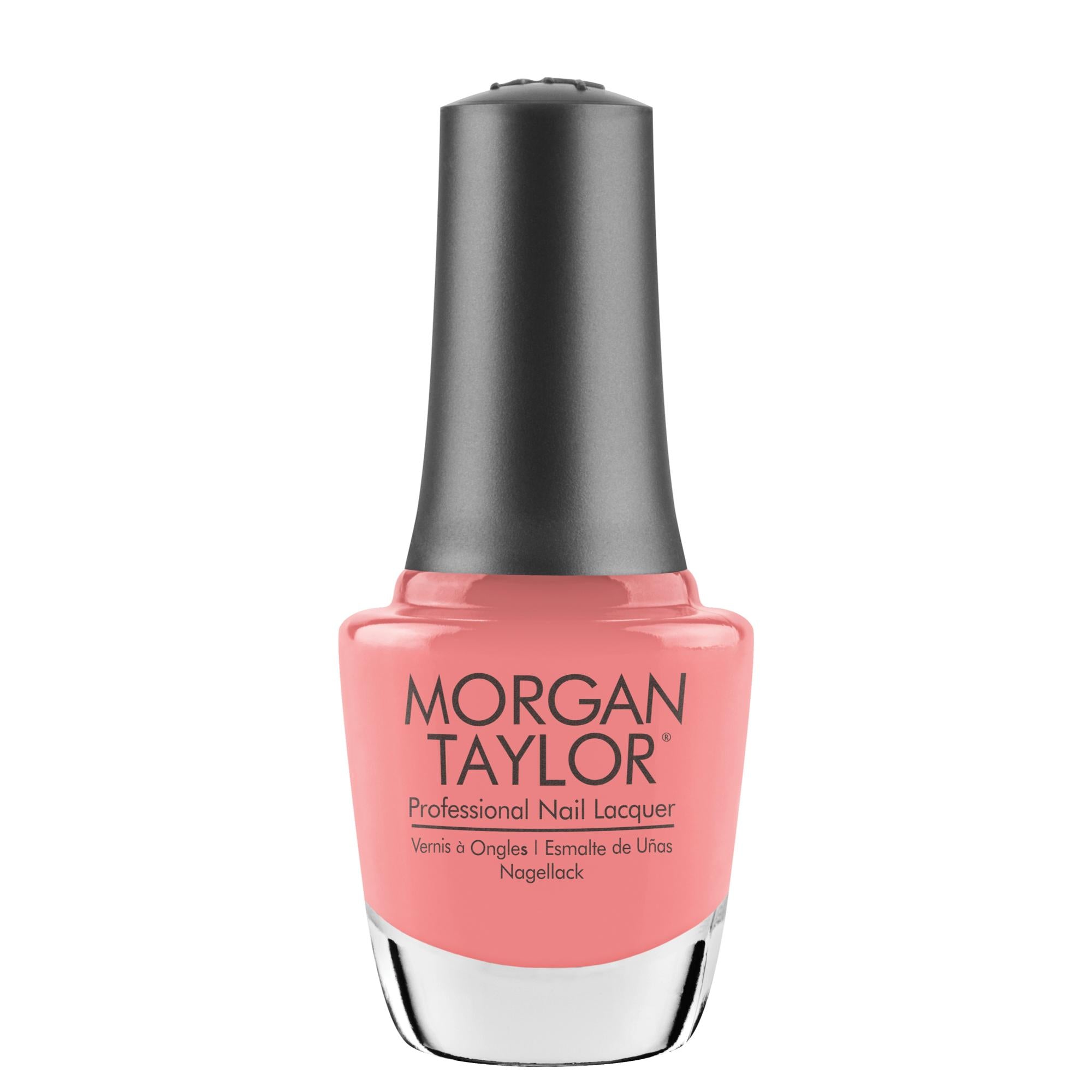 Morgan Taylor Professional Nail Lacquer - Tidy Touch, 0.5 Fluid Ounce Salmon Pink Crème