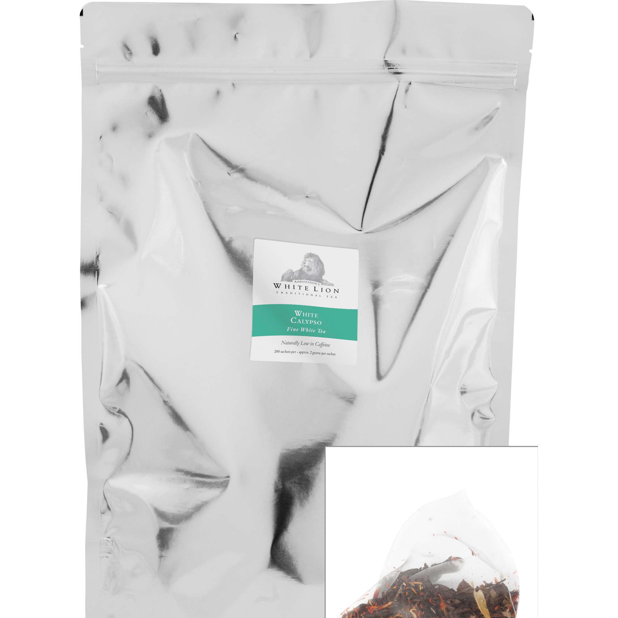 White Lion Brand Tropical White Calypso Tea Blend