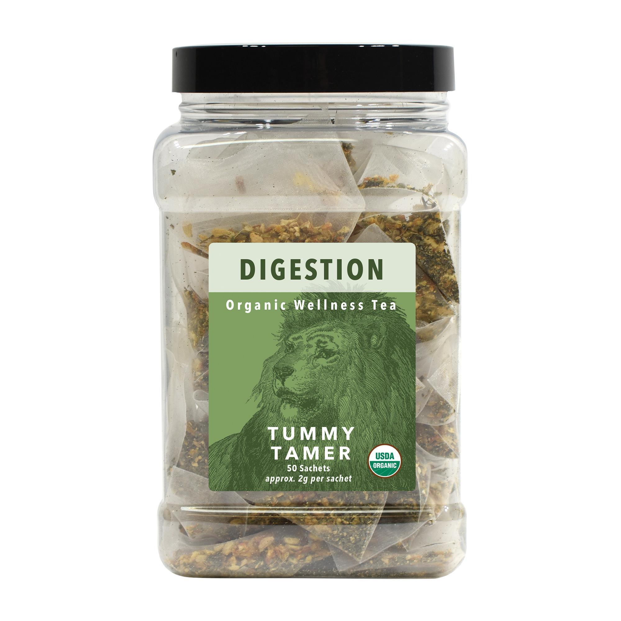 Organic White Lion Digestive Tummy - Soothing Herbal Tea Blend