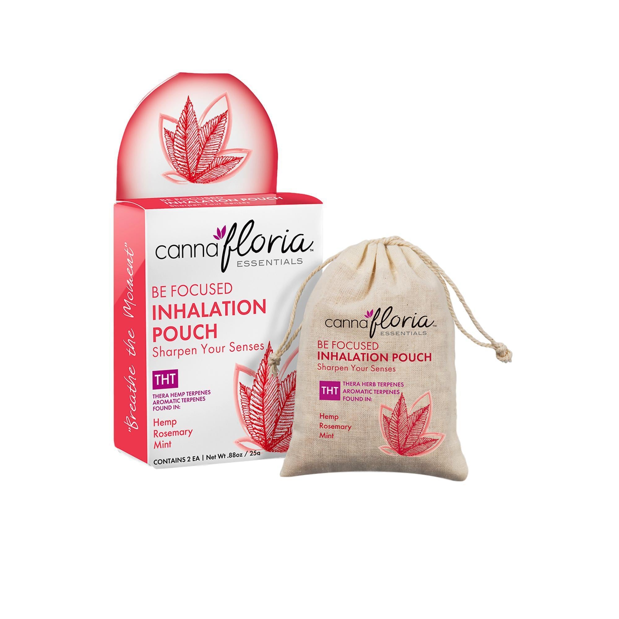 Two - Pack of Cannafloria Aromatherapy Inhalation Pouches