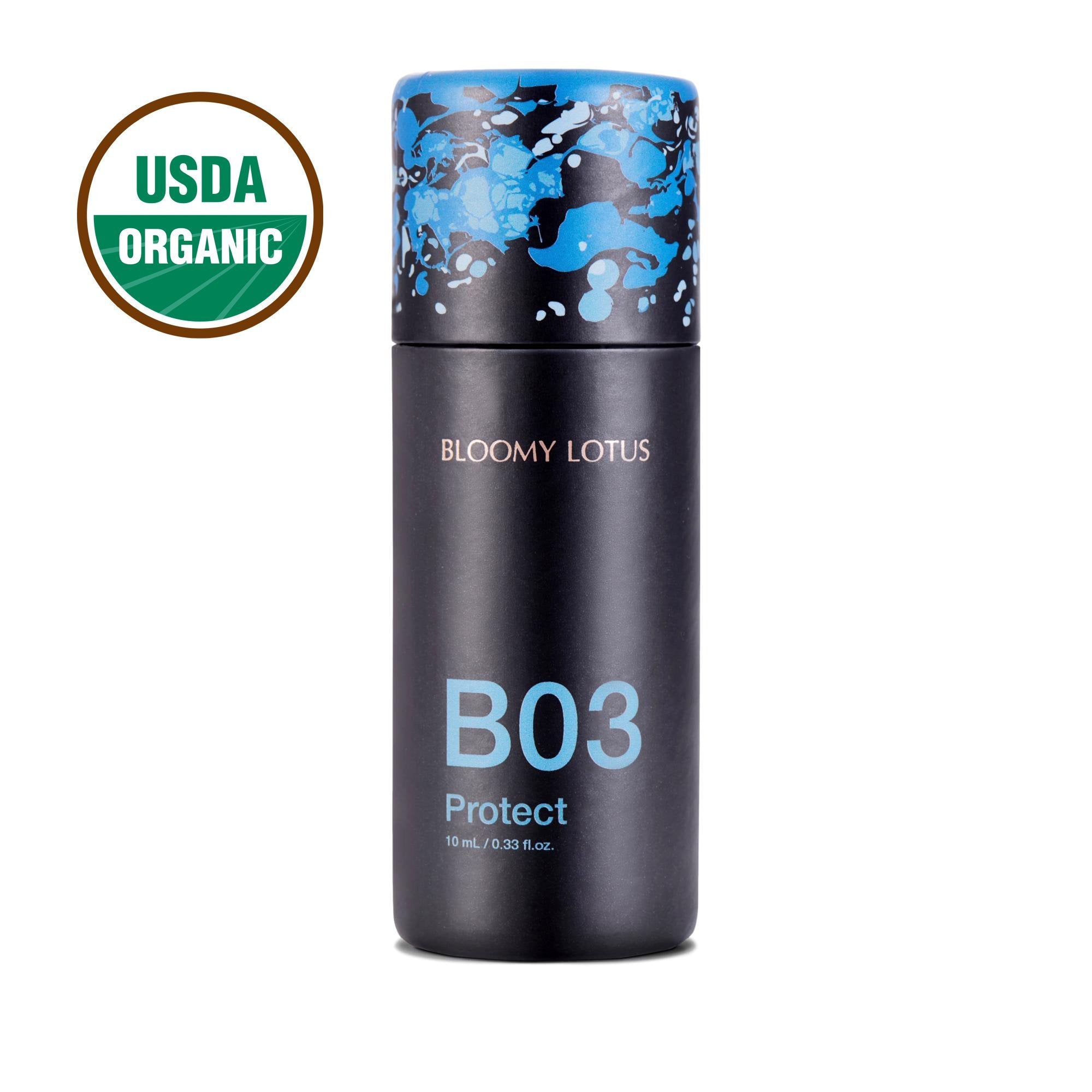 10 ml Bloomy Lotus B03 Protect Revitalizing Essential Oil Blend