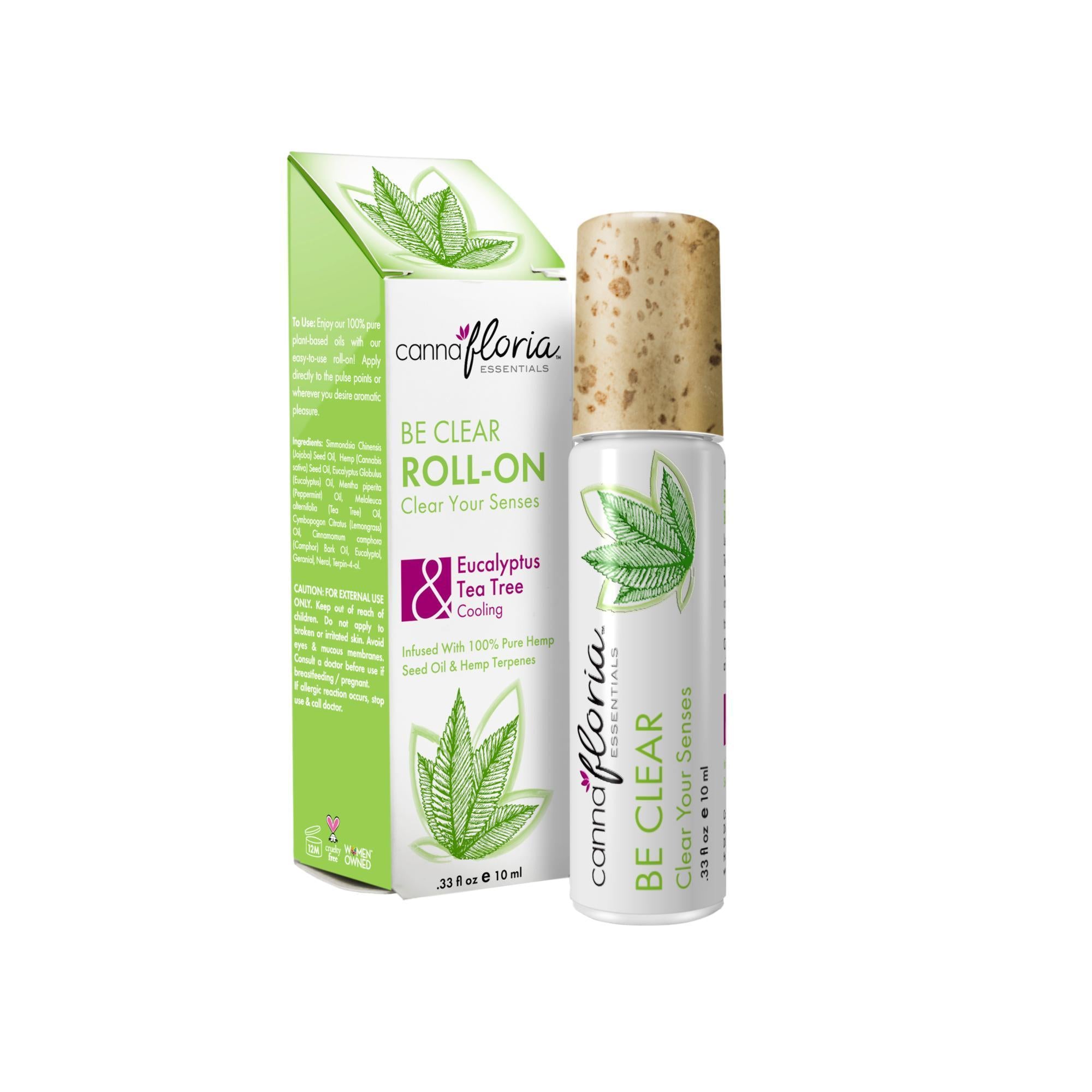 Cannafloria Aromatherapy Roll - On with 7 Enchanting Scents