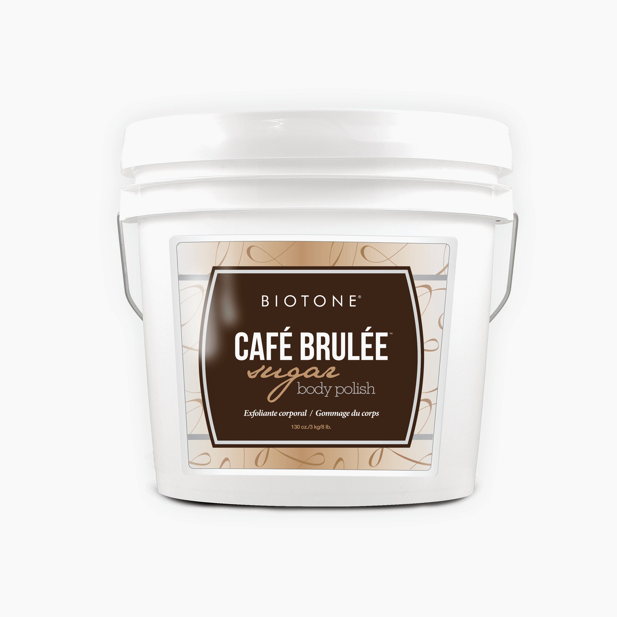 BIOTONE® Café Brulee Scented Natural Sugar Body Polish for Radiant Skin