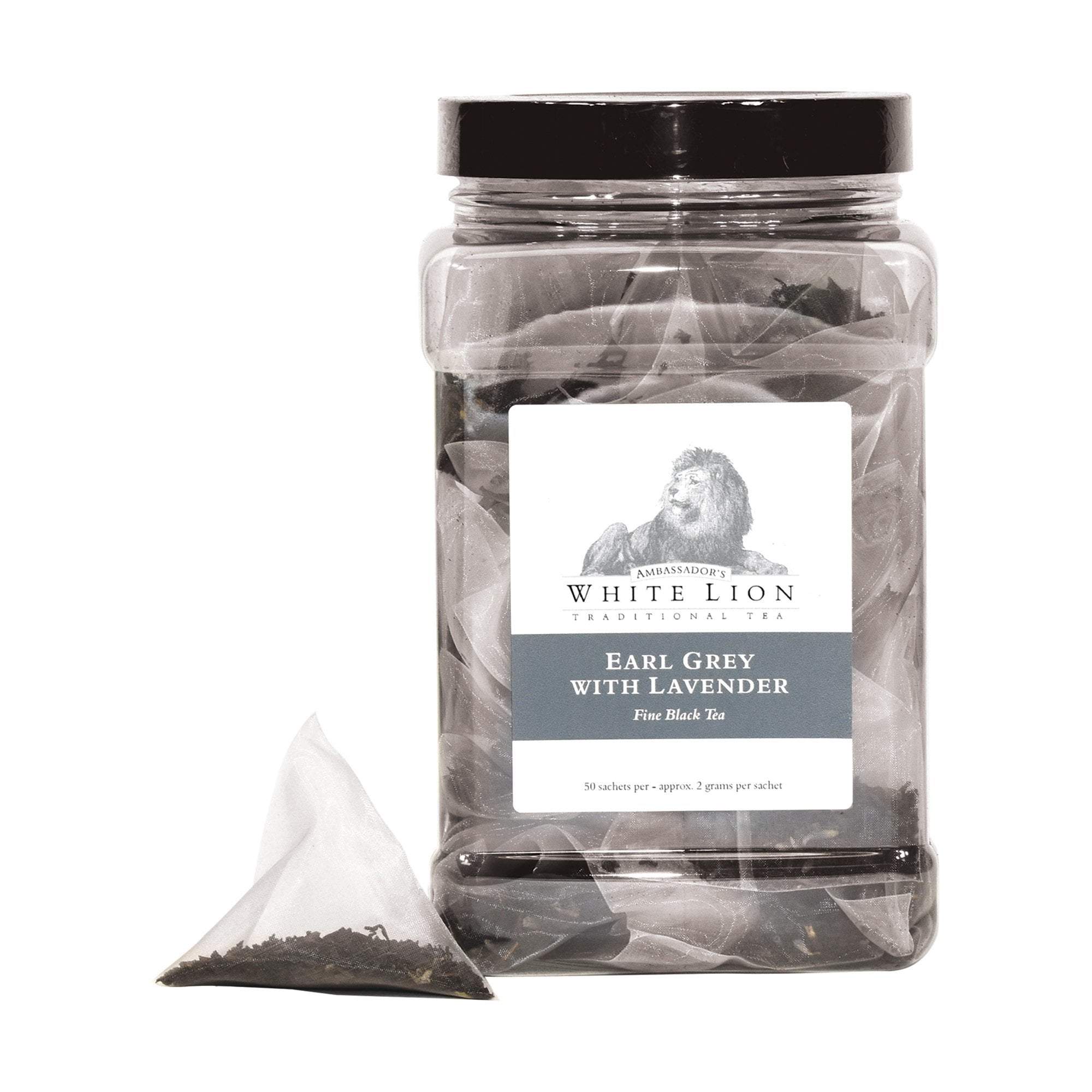 Earl Grey Lavender White Lion Tea - A Floral and Citrusy Blend