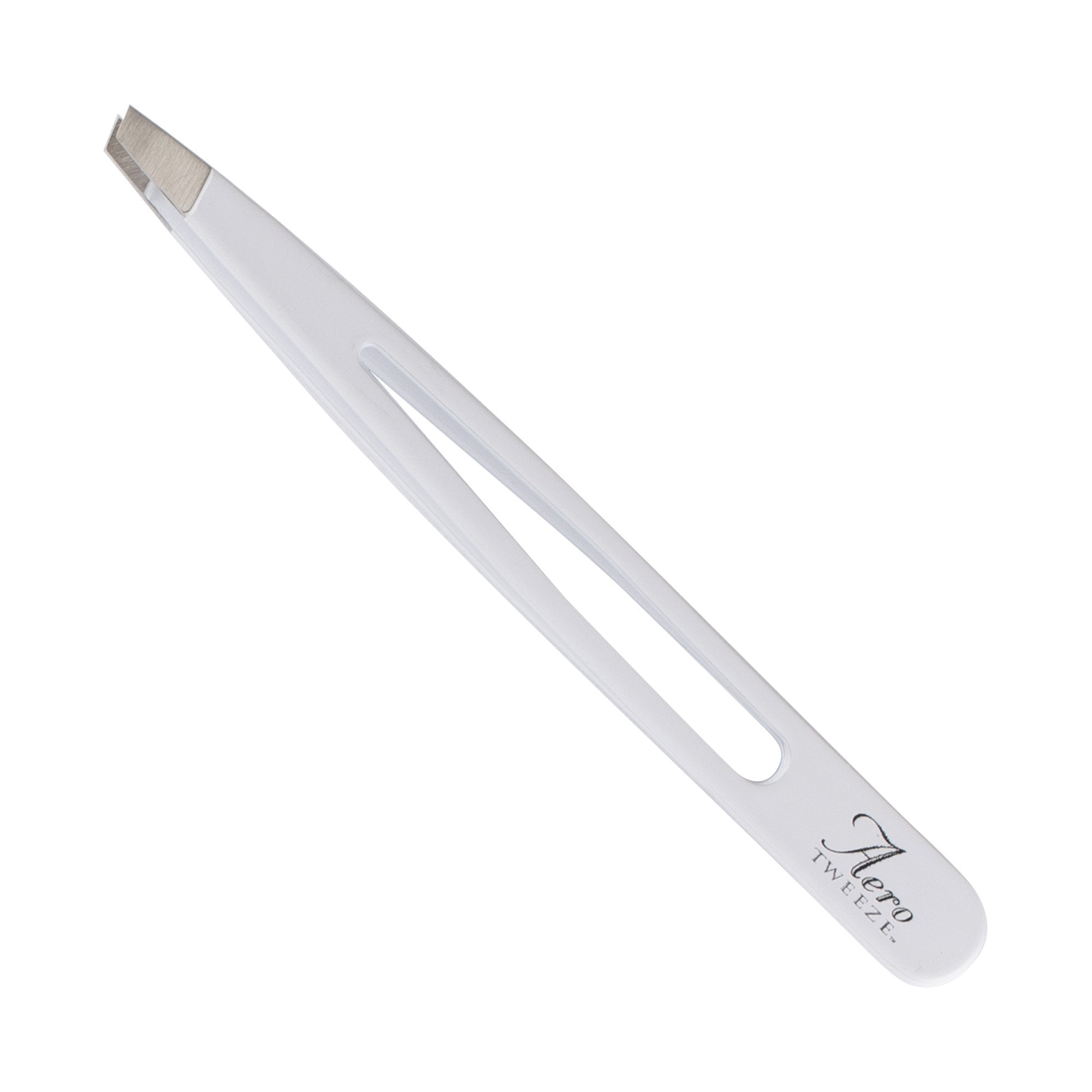 Ultra Aero Precision Slant - Tip Stainless Steel Tweezers in Multiple Colors