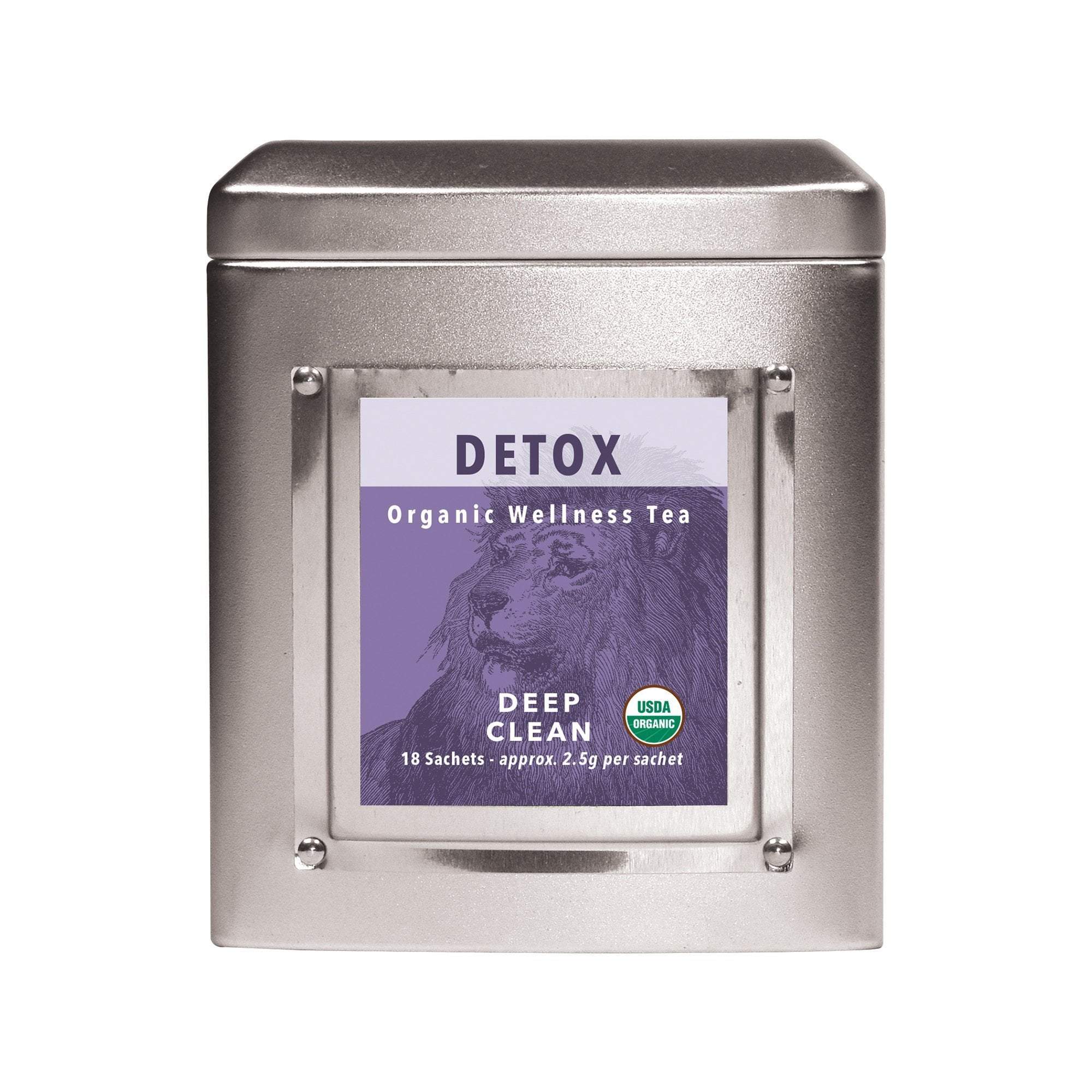 Detoxifying Deep Clean White Lion Herbal Tea Blend