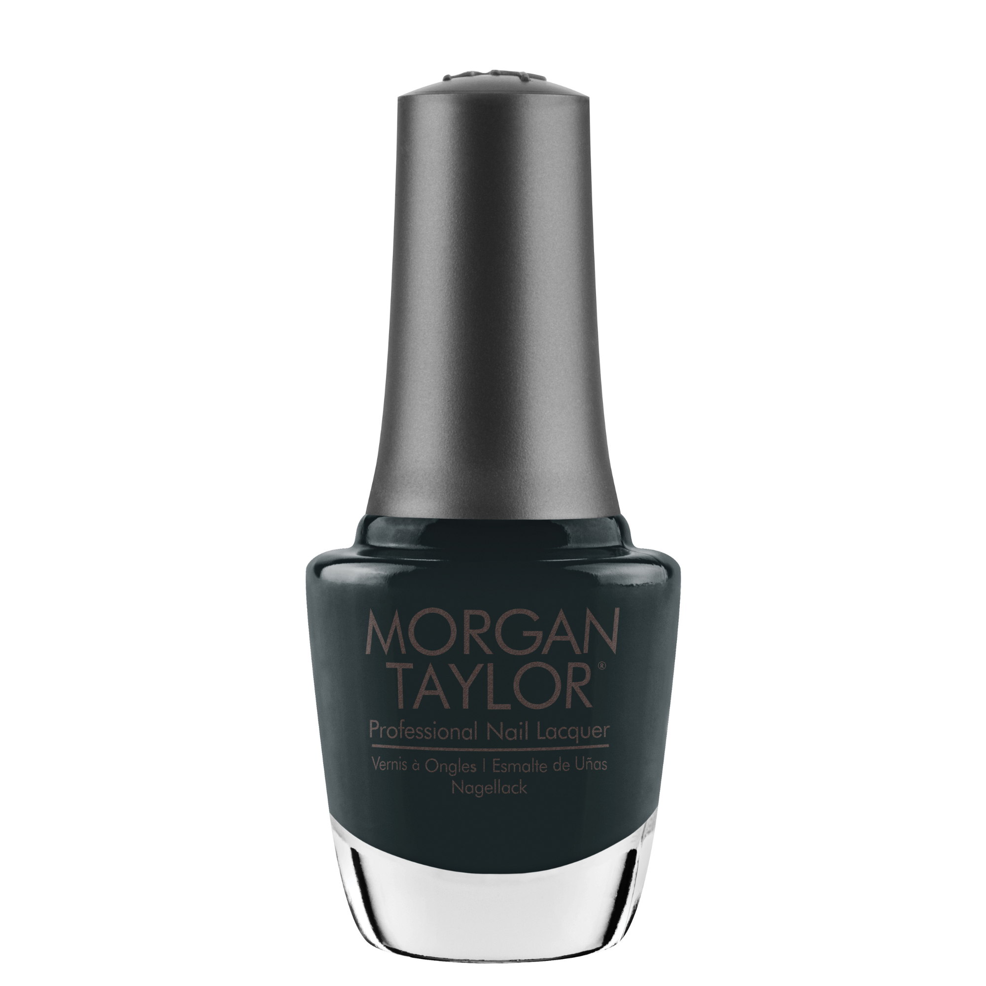 Morgan Taylor 0.5 fl oz Just Hanging Around Deep Evergreen Crème Lacquer