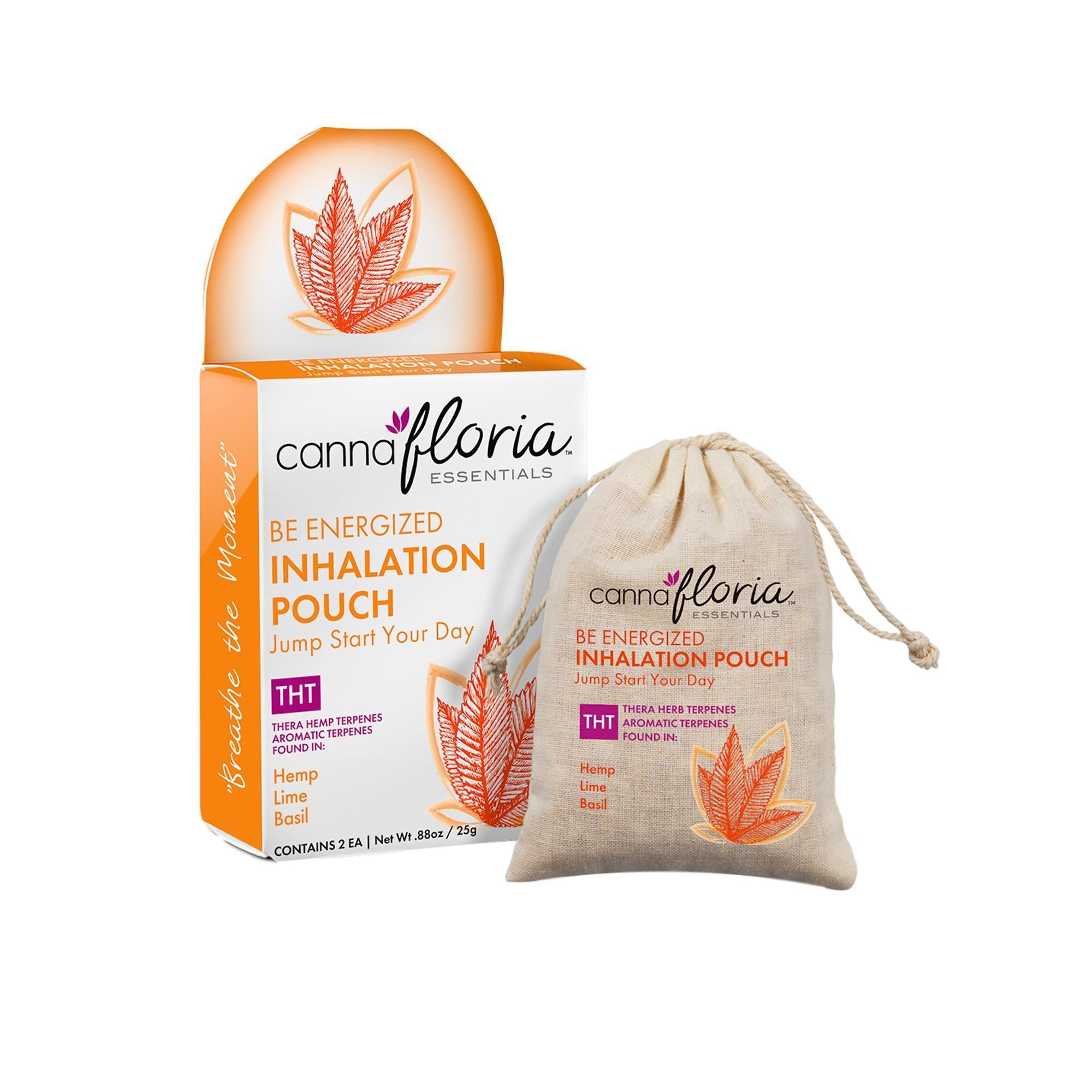Two - Pack of Cannafloria Aromatherapy Inhalation Pouches