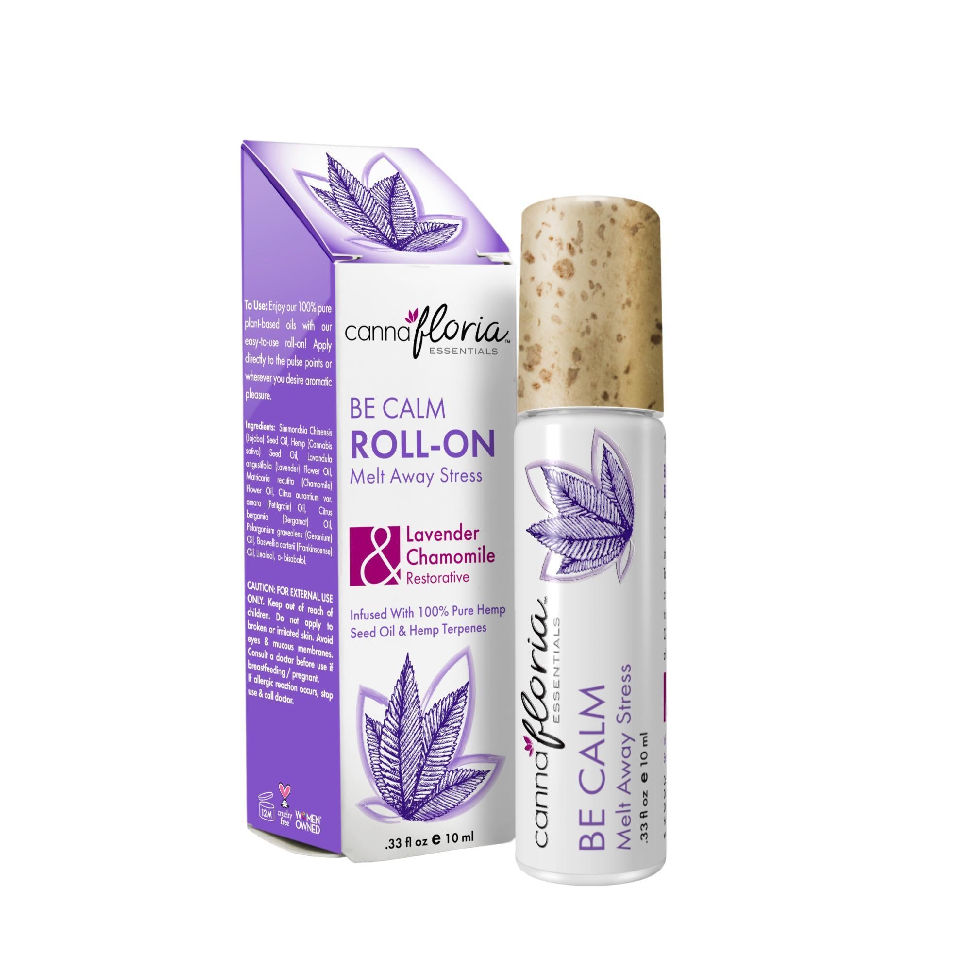 Cannafloria Aromatherapy Roll - On with 7 Enchanting Scents