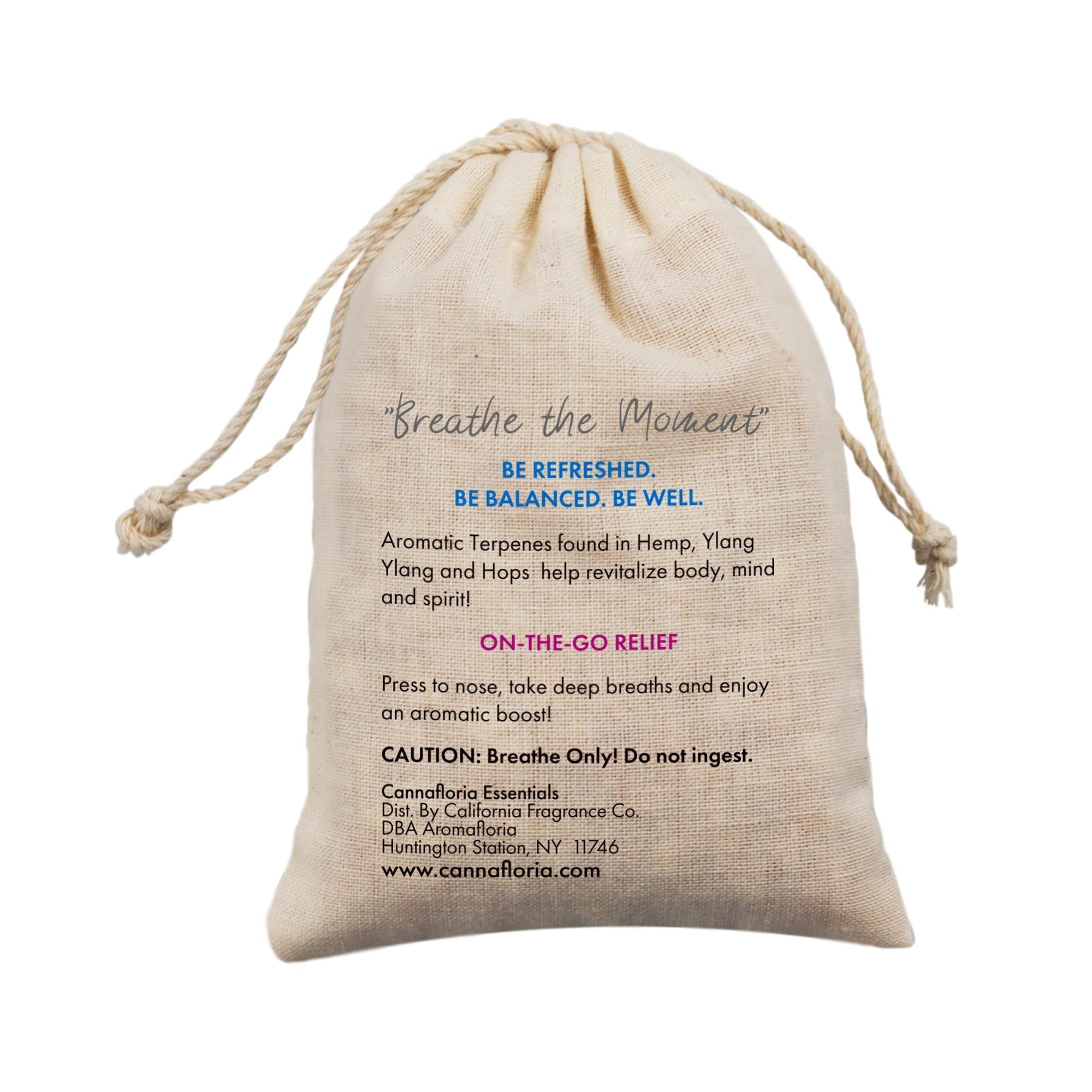 Two - Pack of Cannafloria Aromatherapy Inhalation Pouches