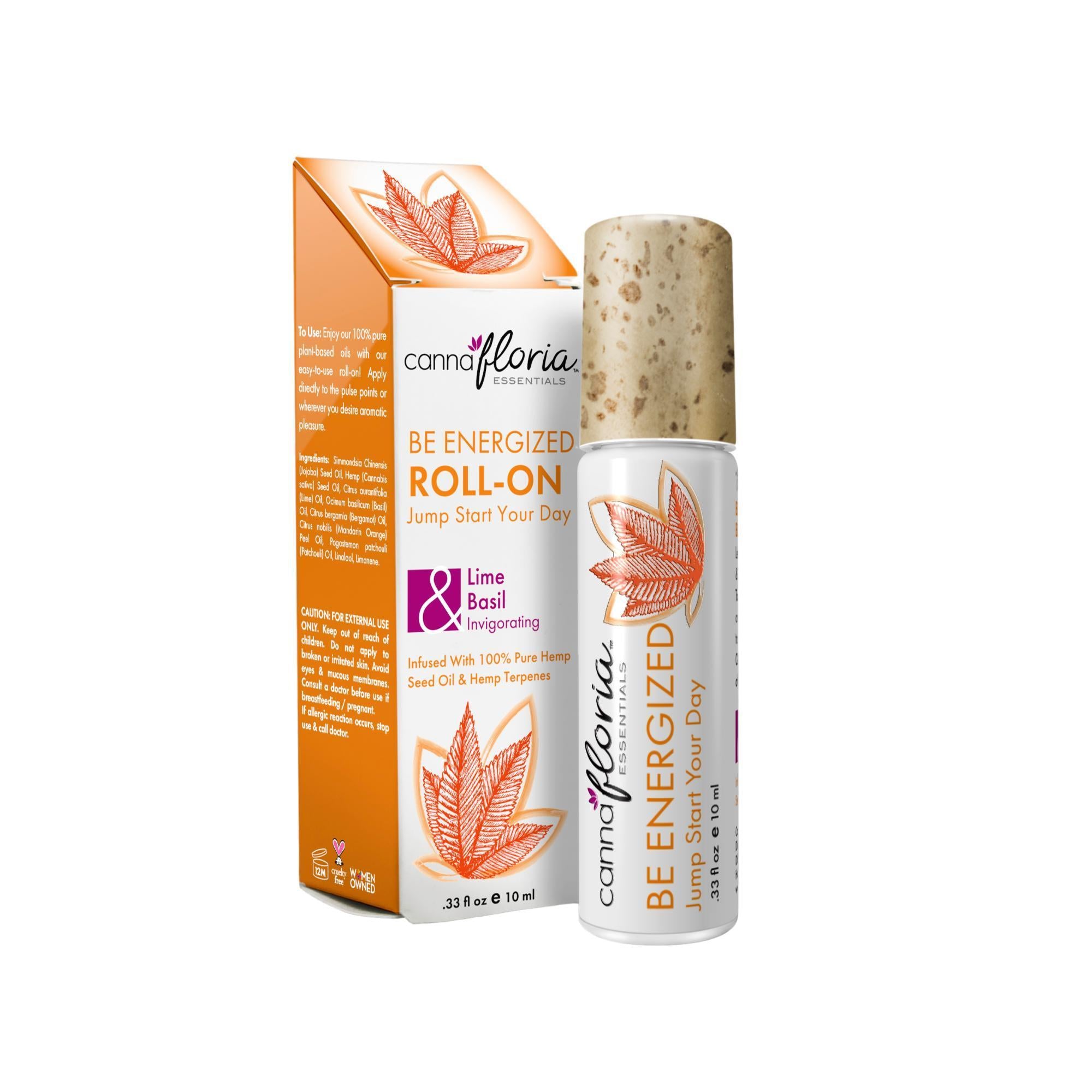 Cannafloria Aromatherapy Roll - On with 7 Enchanting Scents