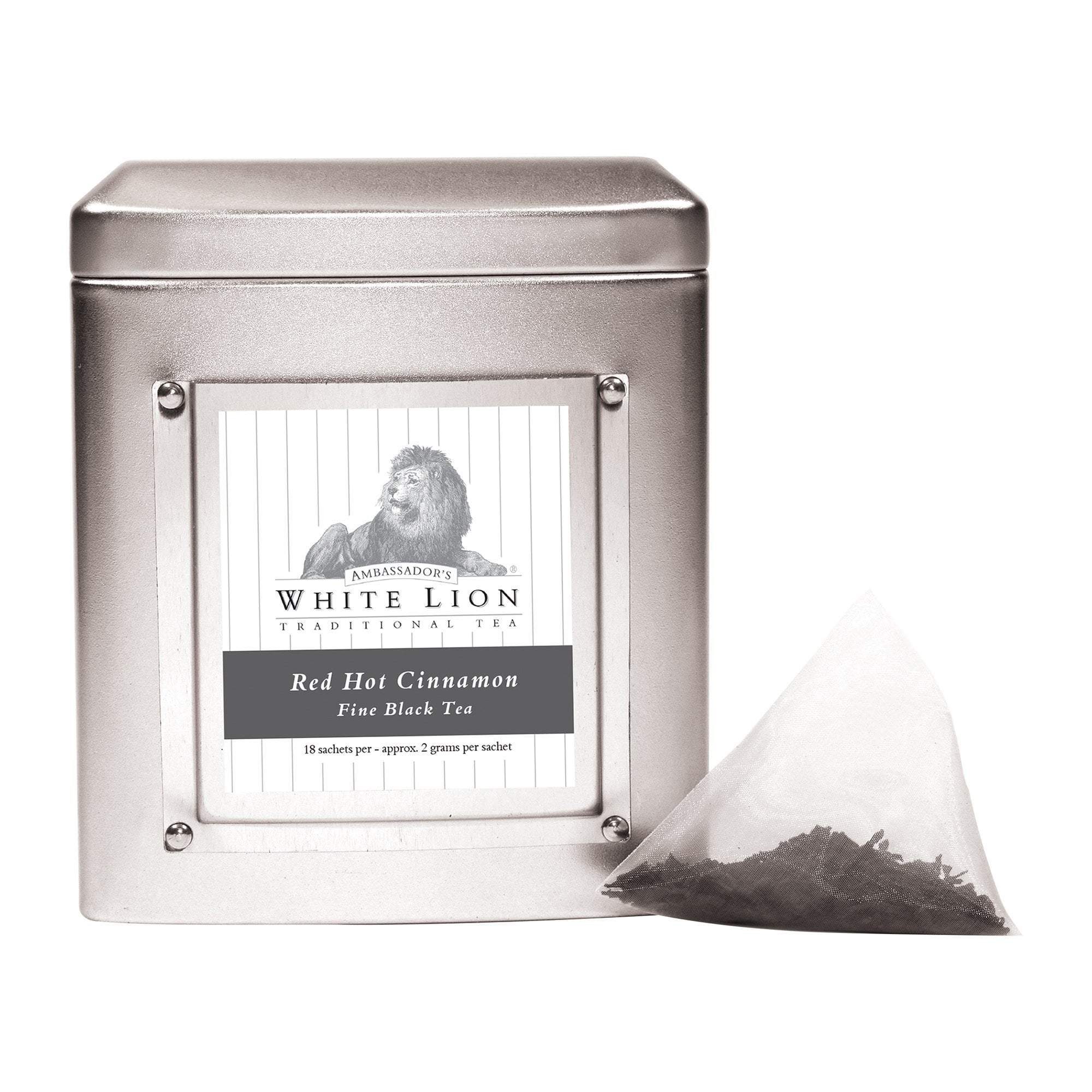 White Lion's Fiery Red Hot Cinnamon Sweet Orange Peel Tea