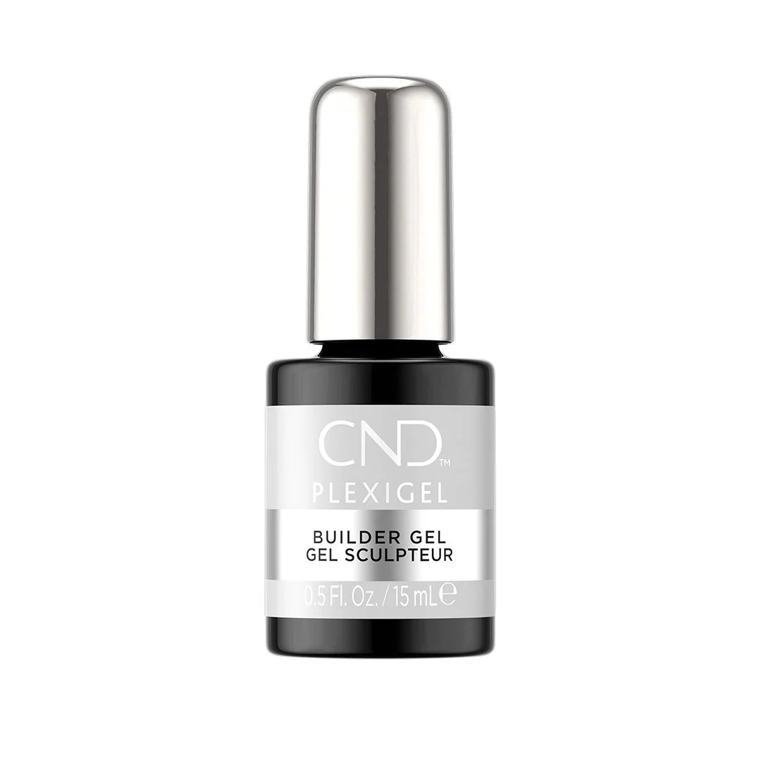 CND Enhancements Plexigel Builder Gel in Cream Puff Shade, 0.5 fl oz