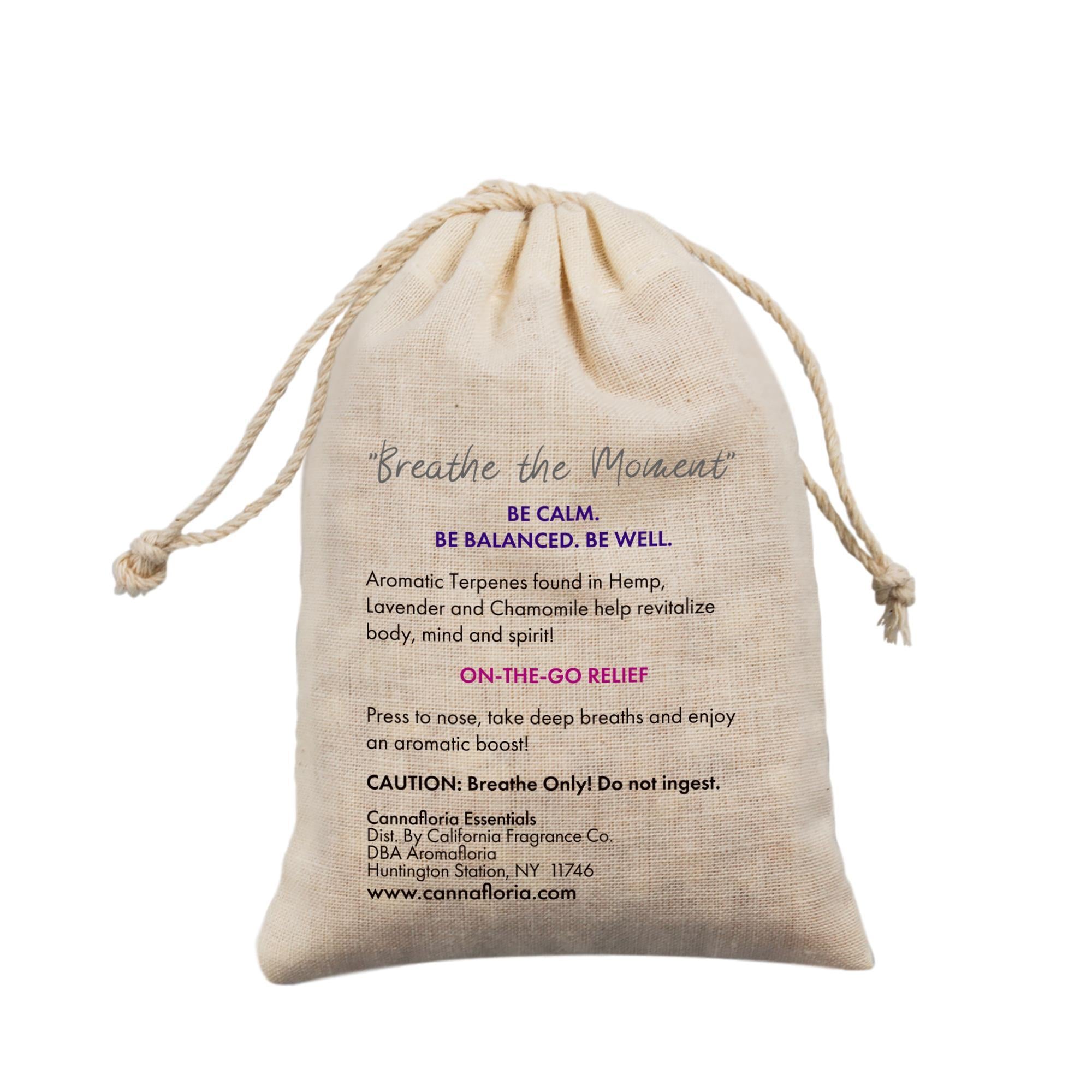 Two - Pack of Cannafloria Aromatherapy Inhalation Pouches
