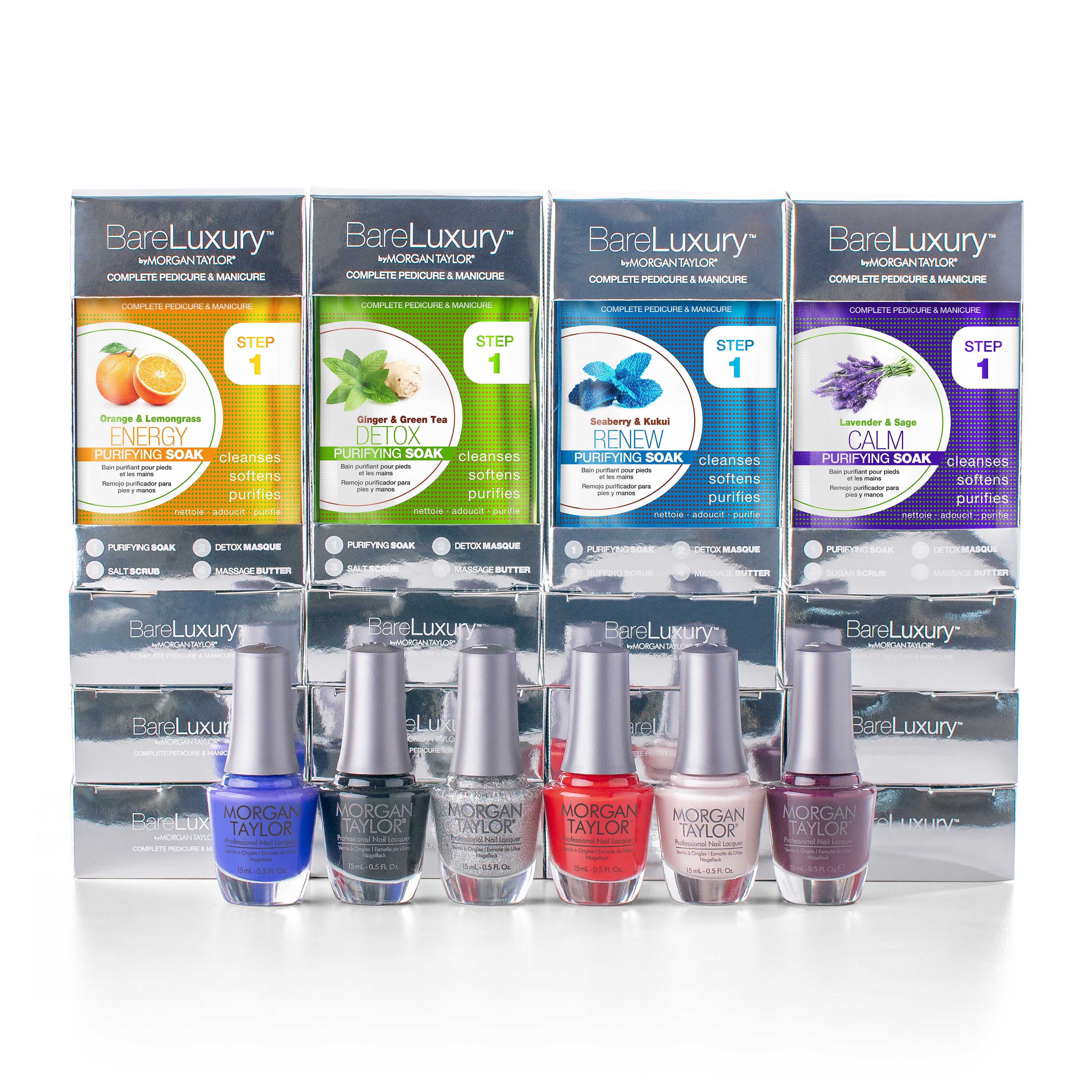 Morgan Taylor Professional Nail Manicure and Pedicure Add - On Kit for Nail Technician Students