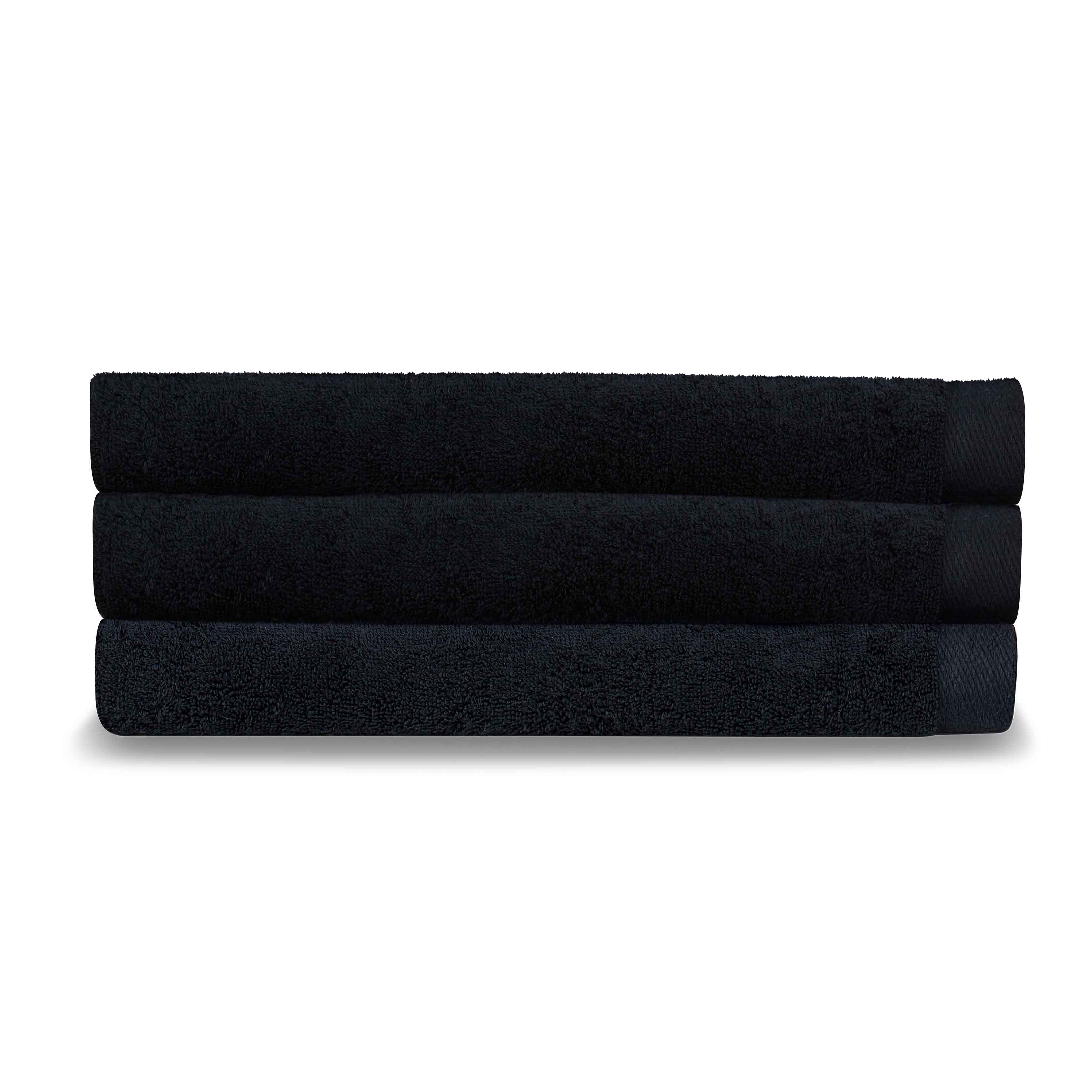 Boca Terry Premium Oxford-style Pool and Beach Towel Set, Measuring 32 x 66 Inches, Pack of 12