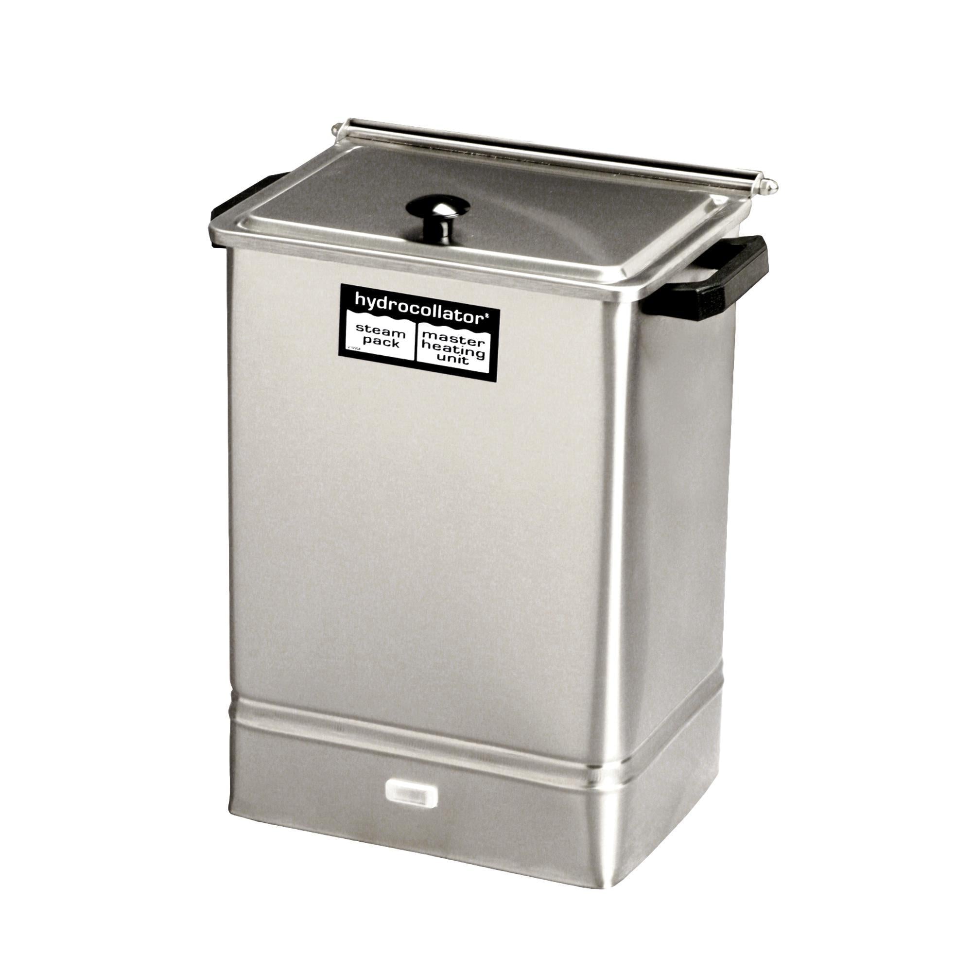 Chattanooga Hydrocollator Model E-1 Stationary Spa Heating Unit with Four Standard HotPacs for Pain Relief Treatments