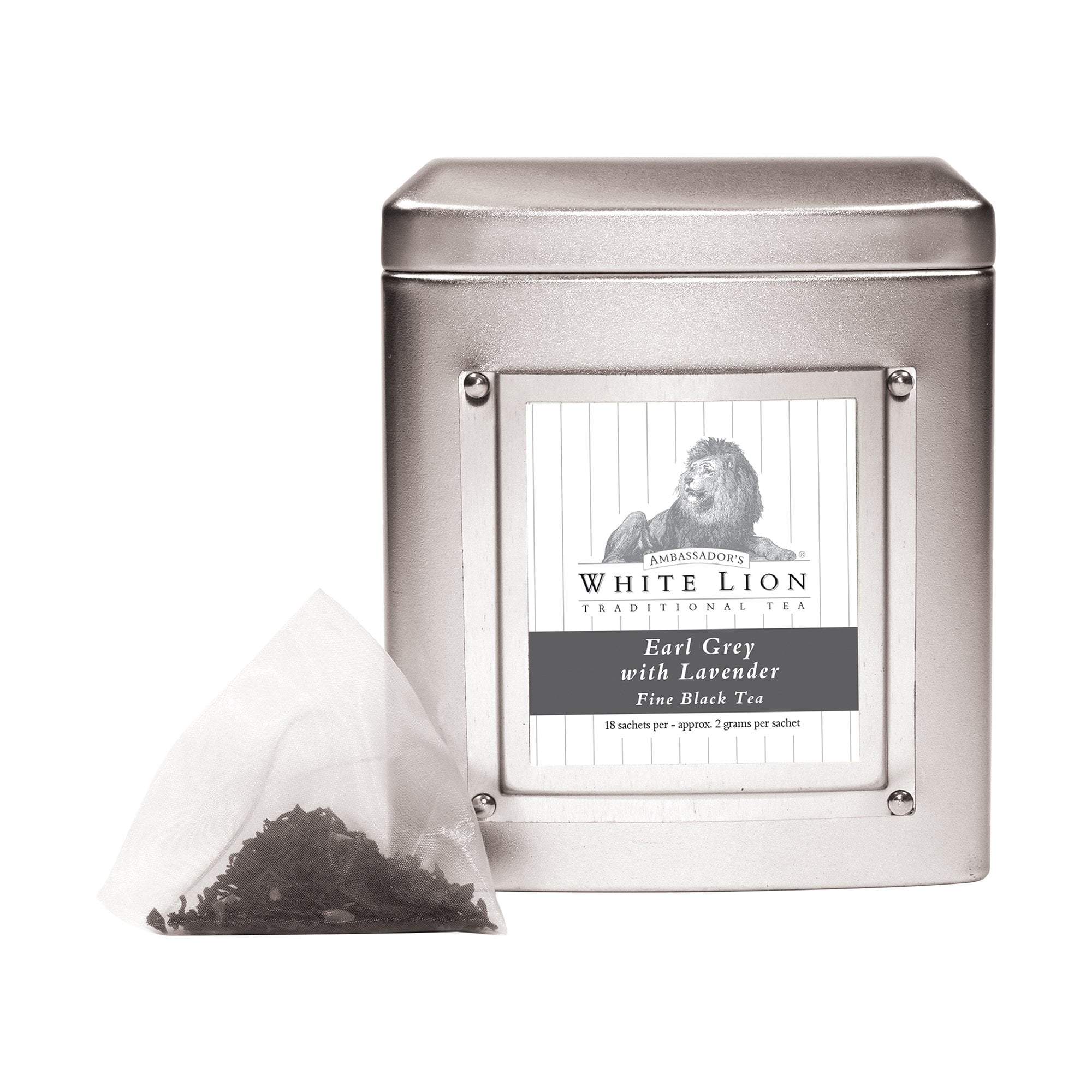 Earl Grey Lavender White Lion Tea - A Floral and Citrusy Blend