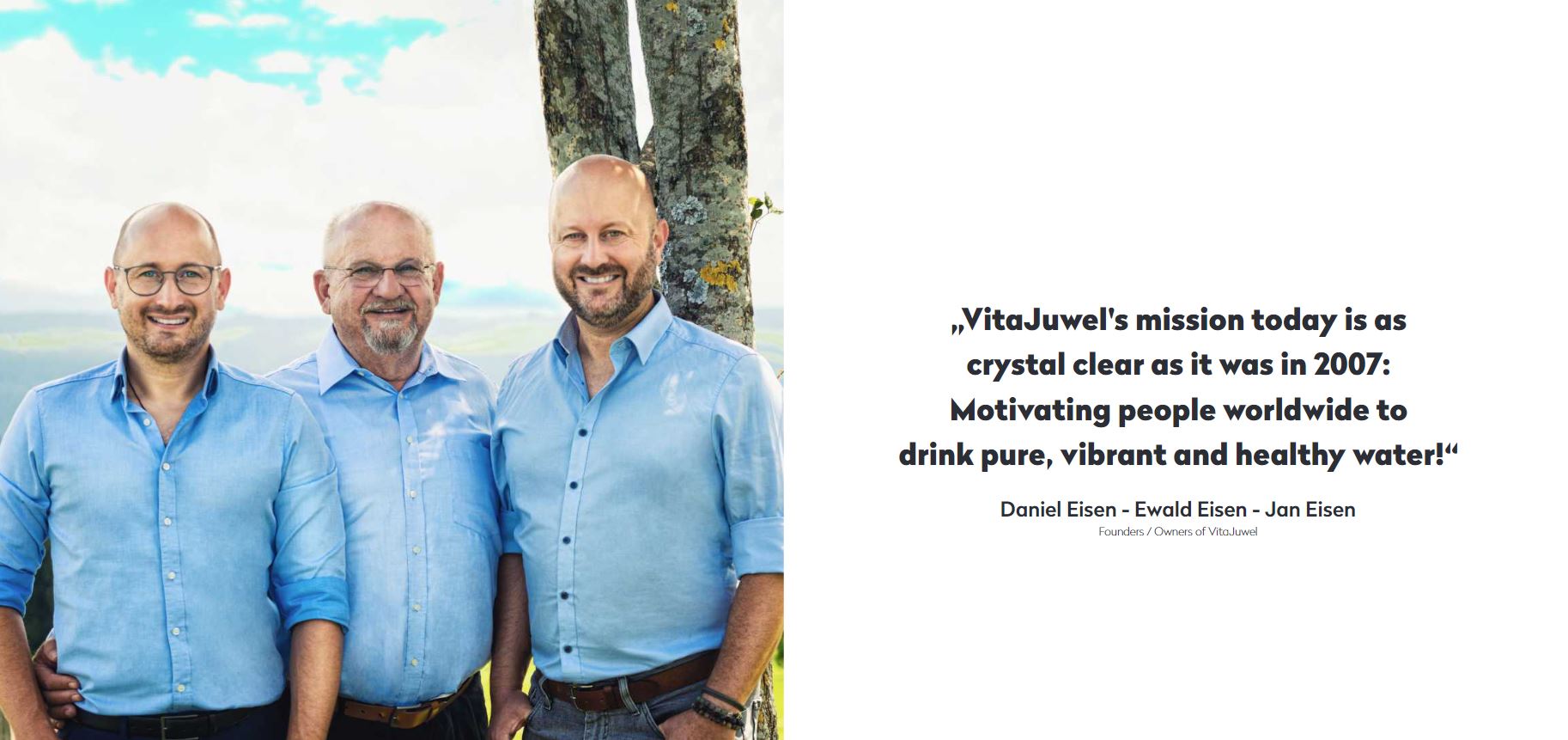 VitaJuwel Gemwater Product Booklet - Pack of 20