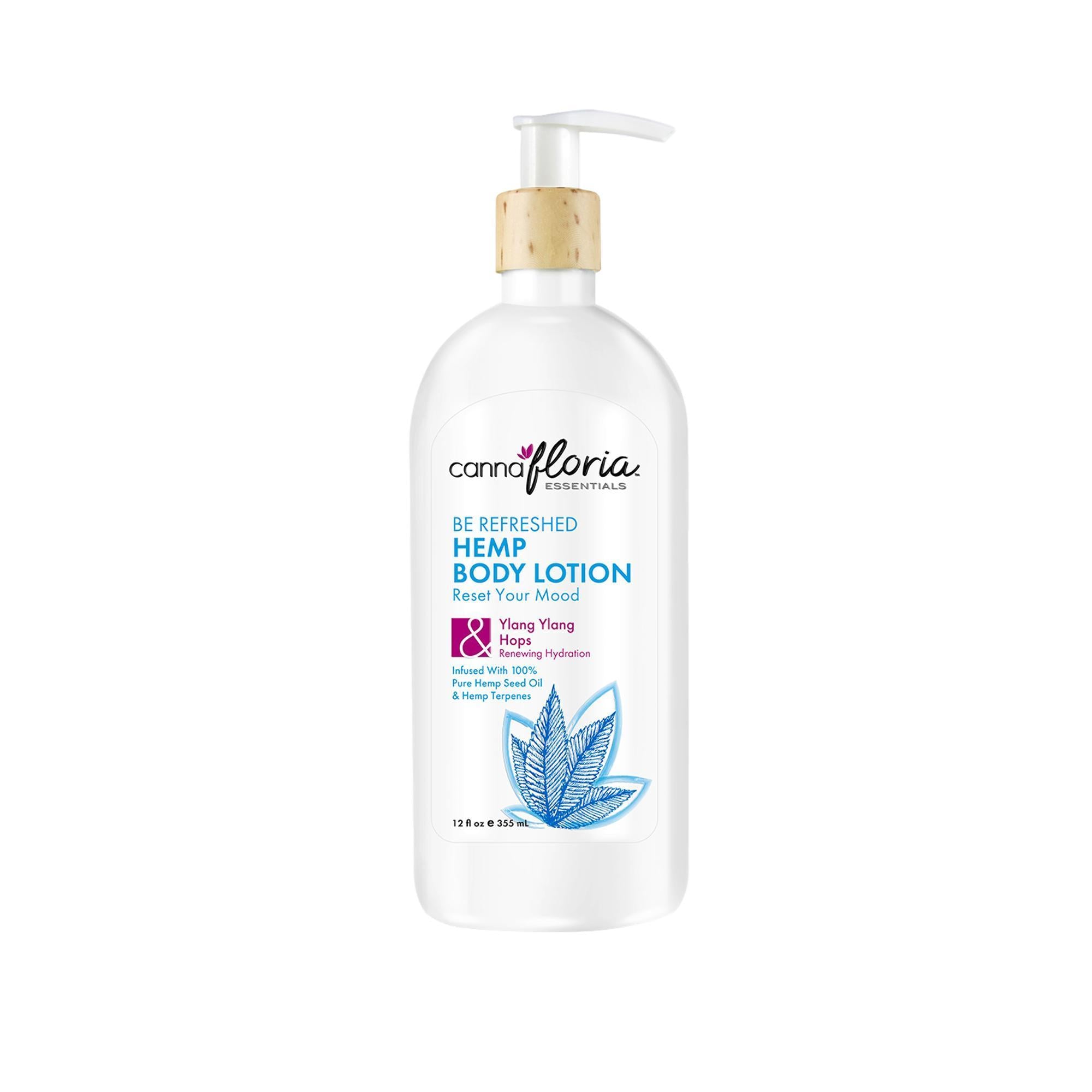 Cannafloria Hydrating Hemp Body Lotion with 4 Scents