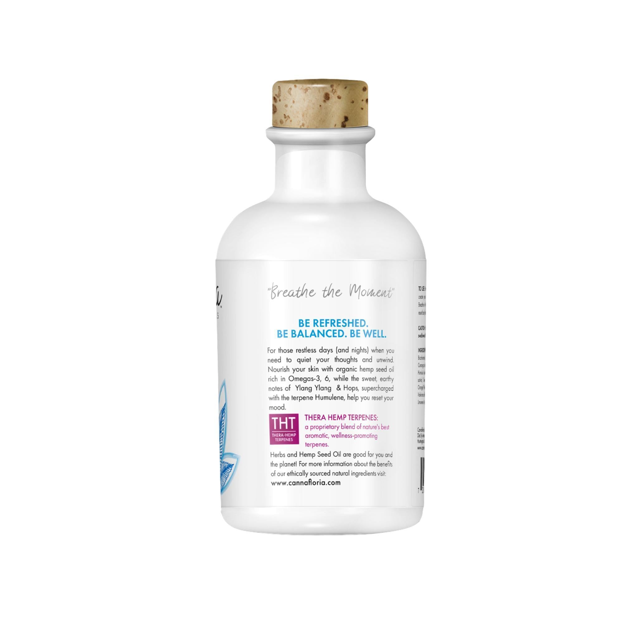 Cannafloria Relaxing Hemp - Infused Bath Fizzing Mists for a Spa - like Home Experience