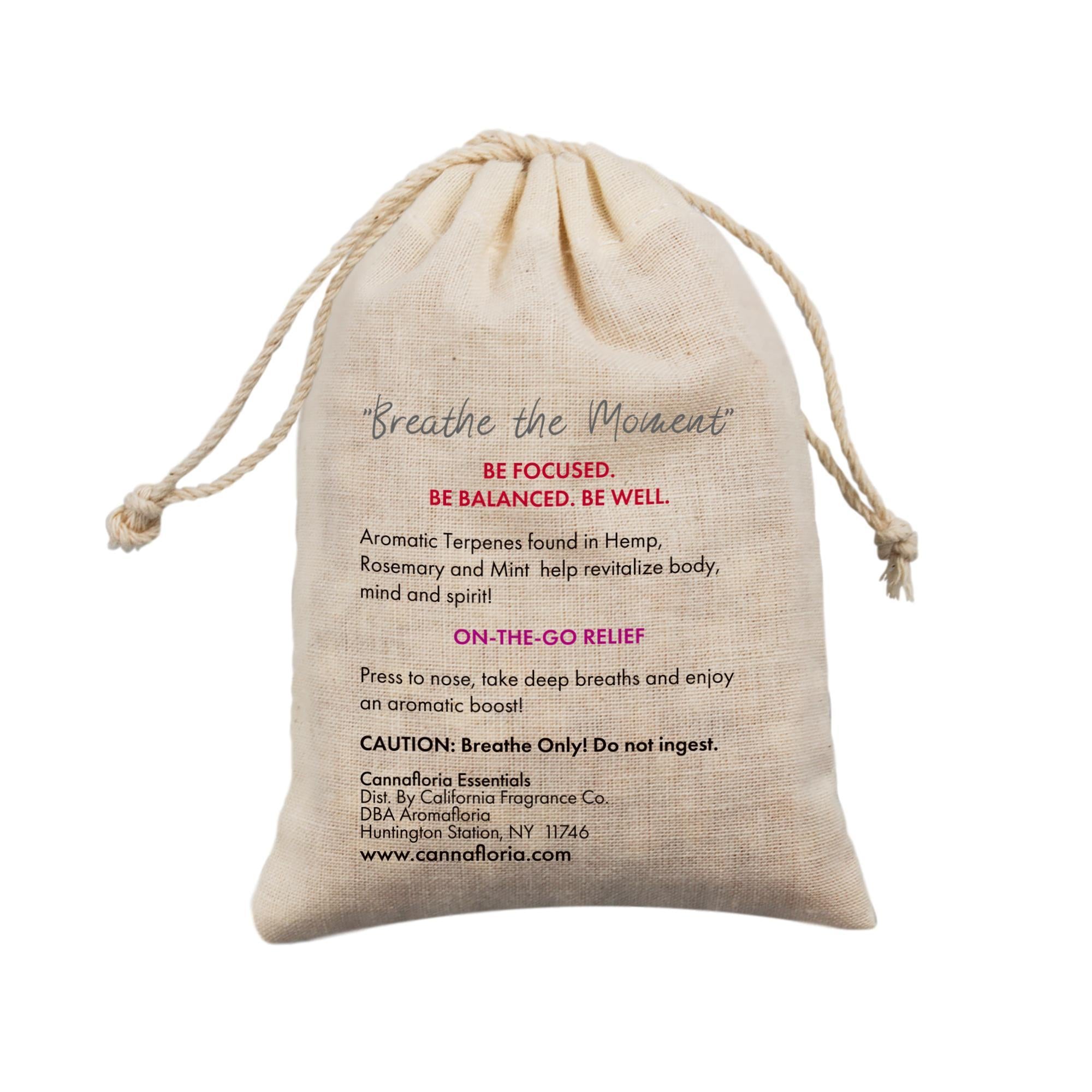 Two - Pack of Cannafloria Aromatherapy Inhalation Pouches
