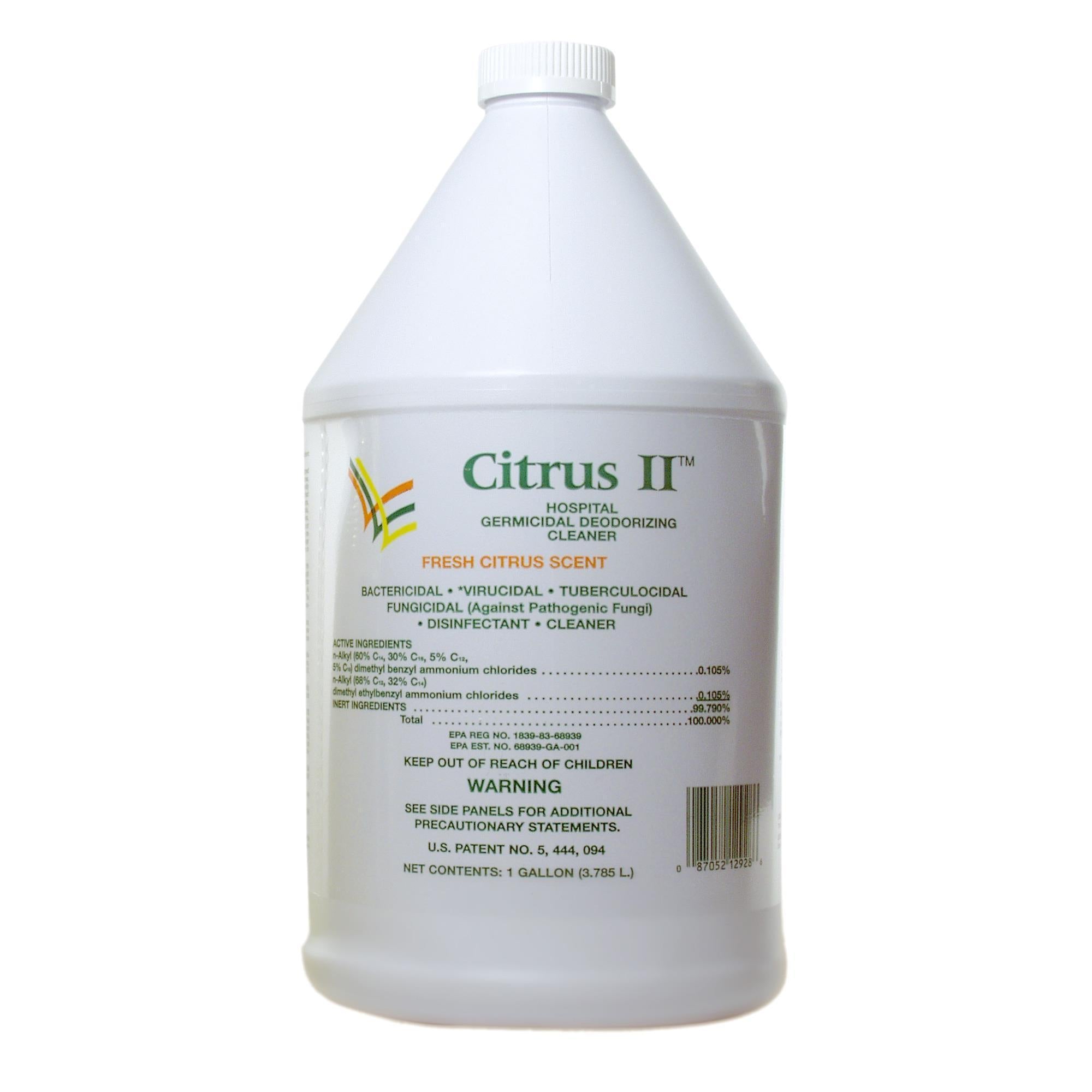 Citrus II Germicidal Cleaner - A Powerful Hospital - Grade Disinfectant