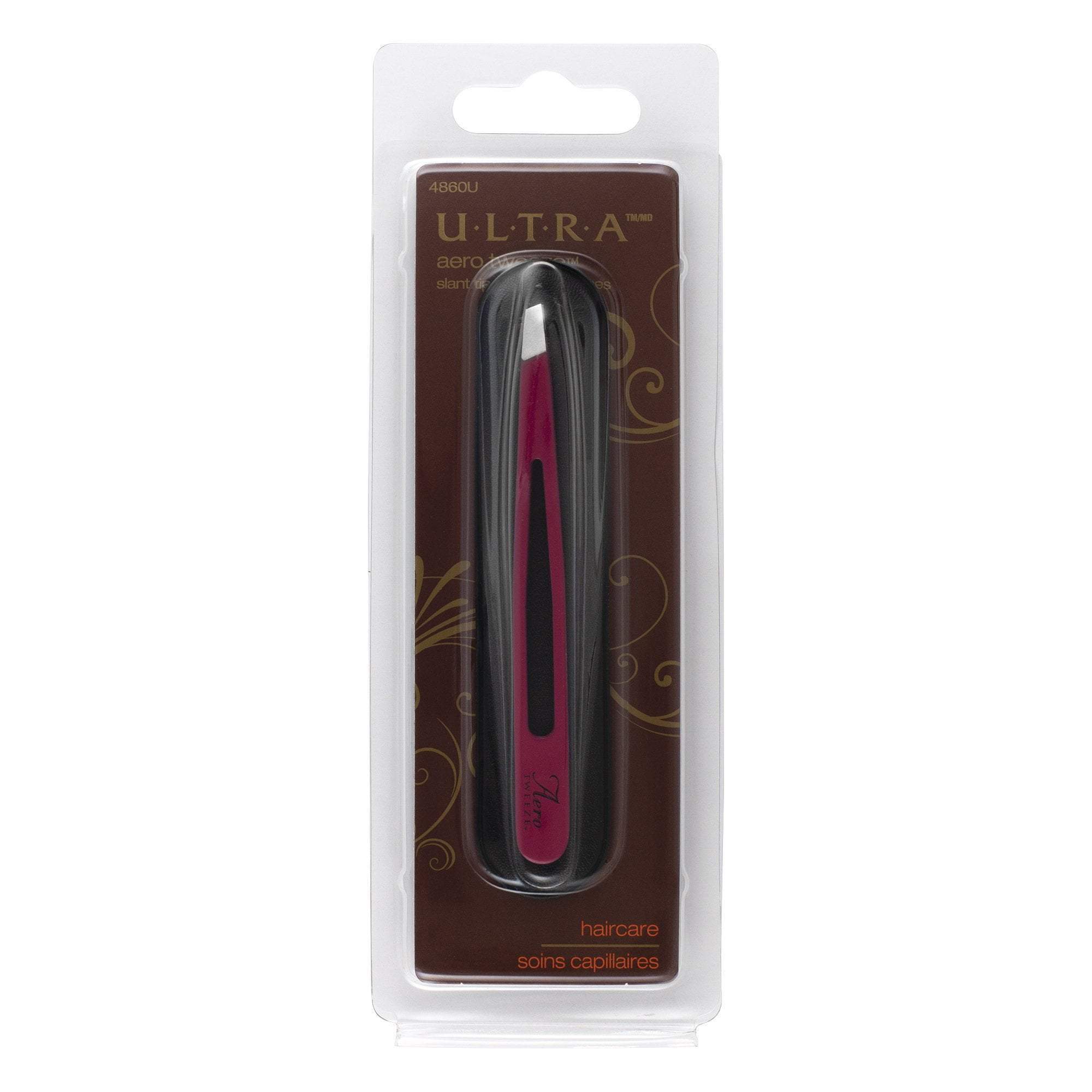 Ultra Aero Precision Slant - Tip Stainless Steel Tweezers in Multiple Colors