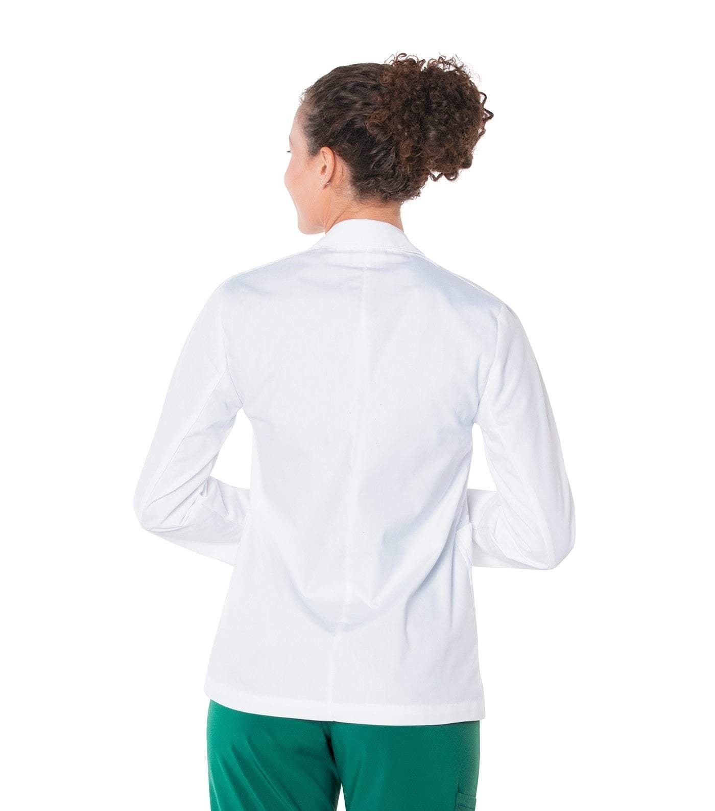 Landau's White Women's Stylish Consultation Coat