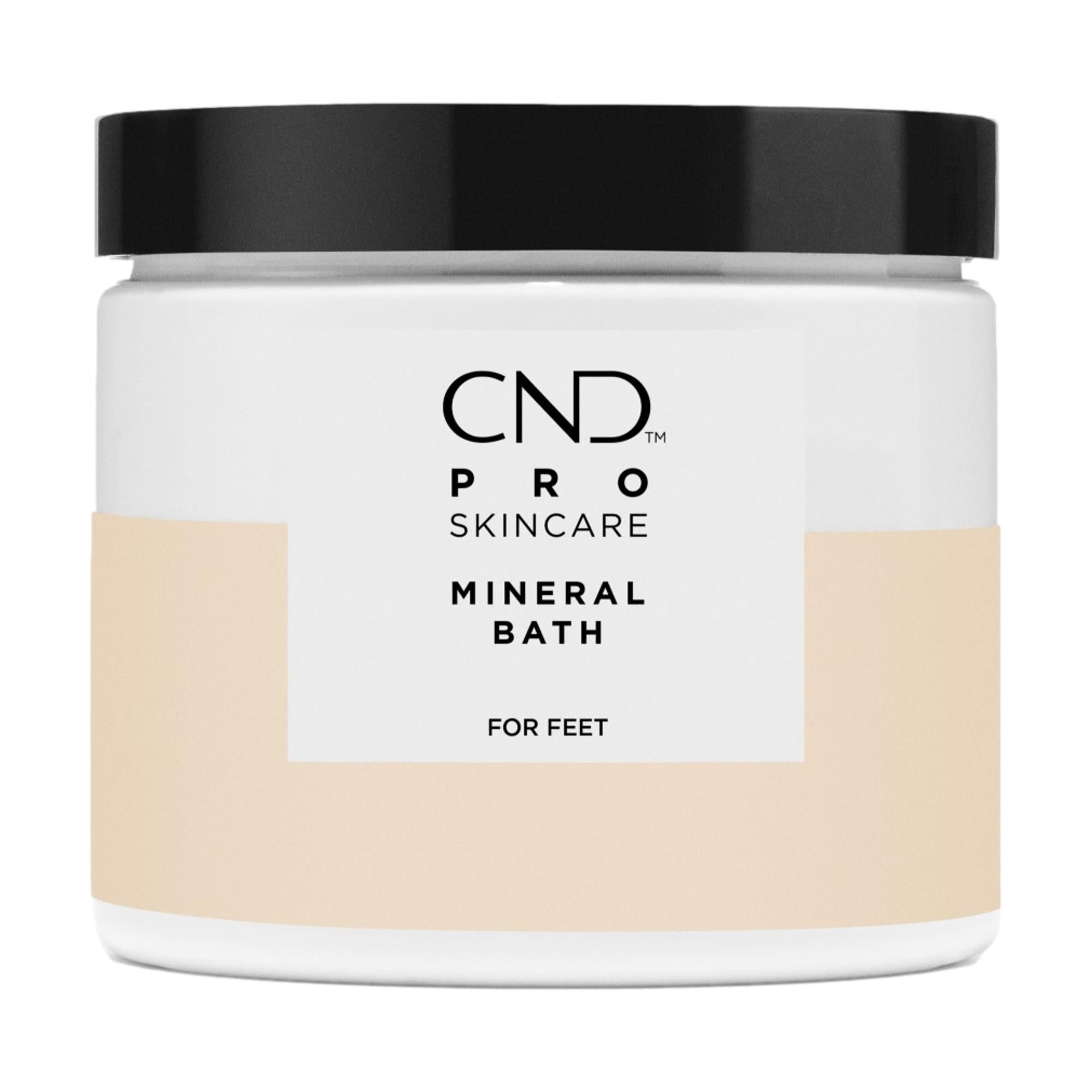 CND Professional Skincare Mineral Foot Bath Soak for Revitalizing Feet