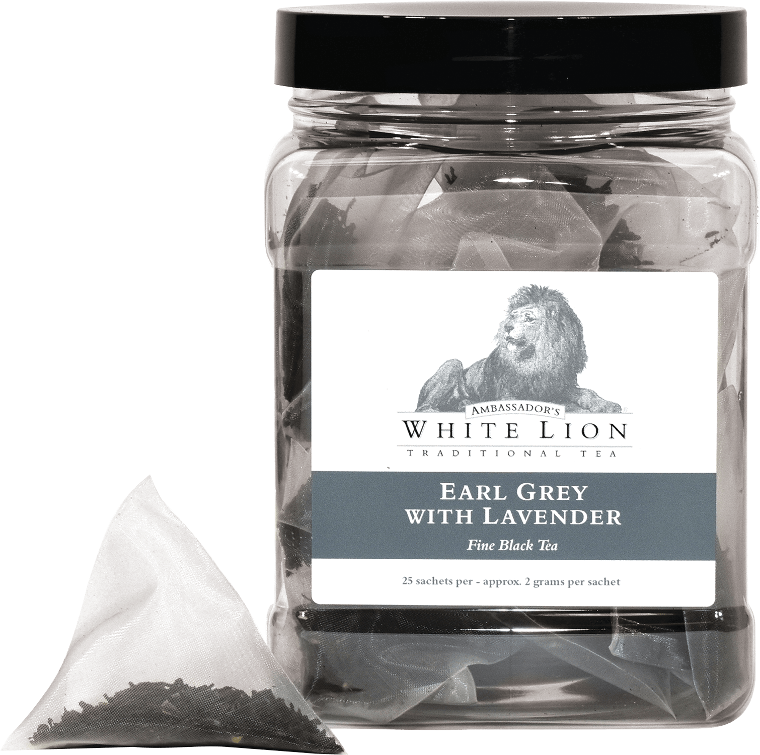 Earl Grey Lavender White Lion Tea - A Floral and Citrusy Blend