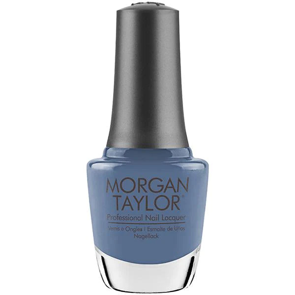 Morgan Taylor Nail Lacquer - Test The Waters Shade, 0.5 Fluid Ounce Professional Nail Polish