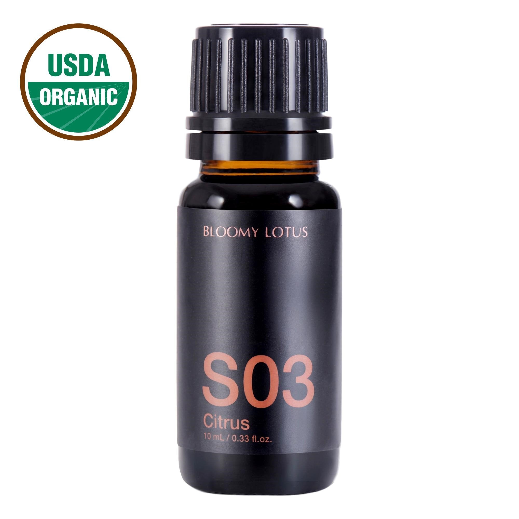 10 ml Bloomy Lotus S03 Citrus Refreshing Essential Oil