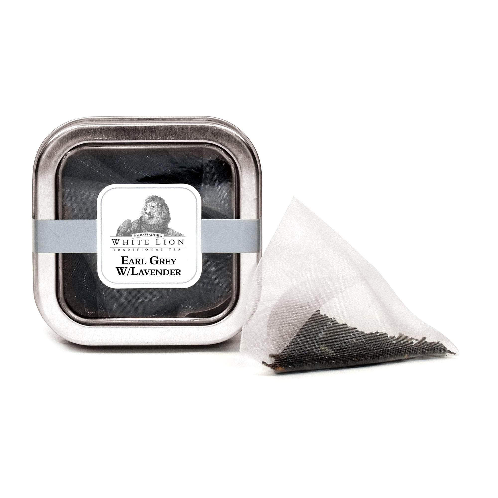 Earl Grey Lavender White Lion Tea - A Floral and Citrusy Blend