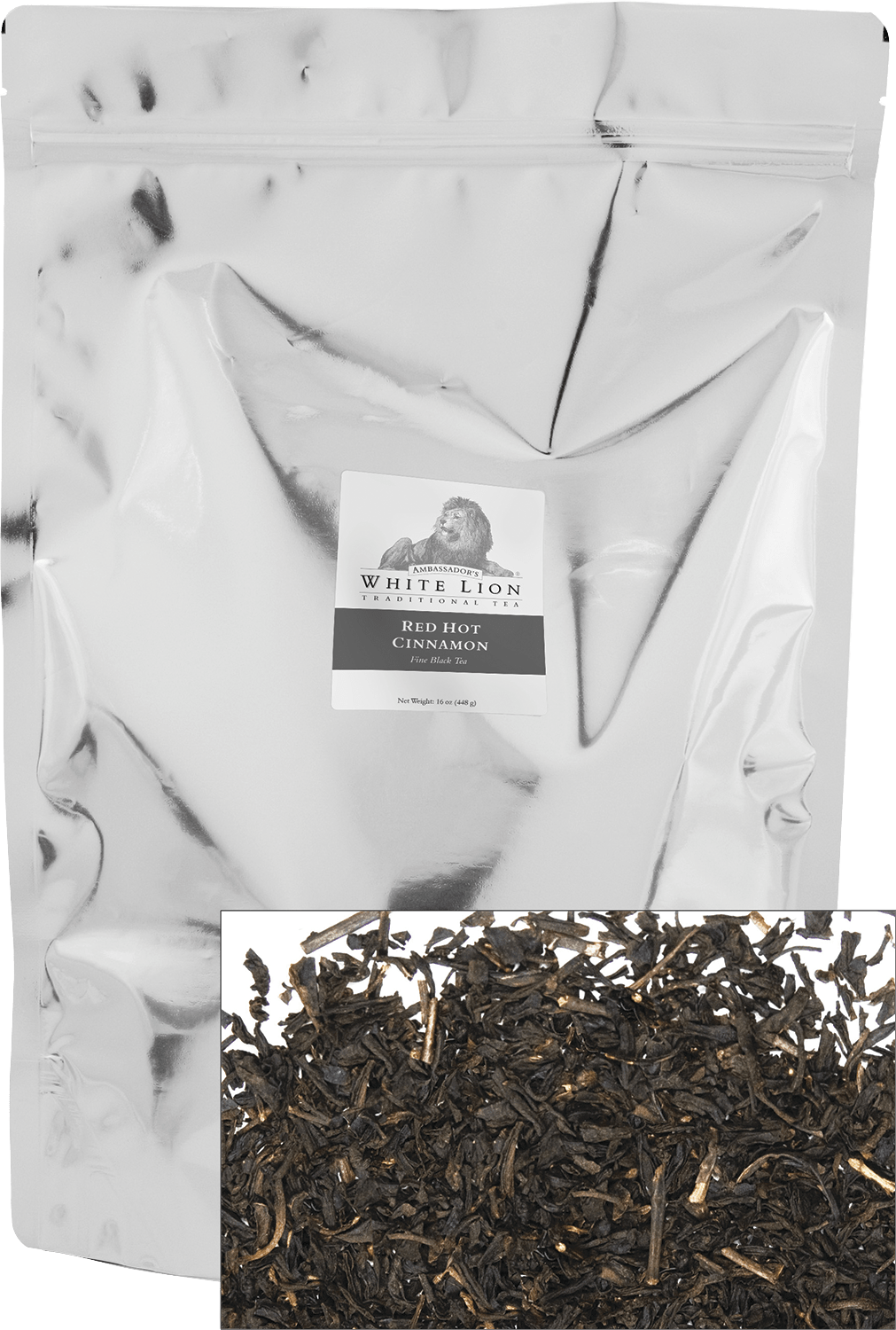 White Lion's Fiery Red Hot Cinnamon Sweet Orange Peel Tea