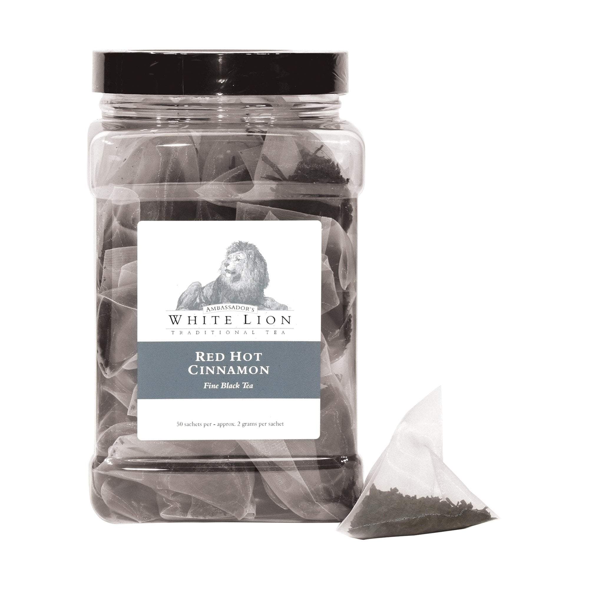 White Lion's Fiery Red Hot Cinnamon Sweet Orange Peel Tea