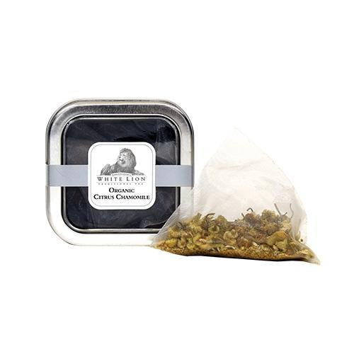 Organic Citrus Chamomile White Lion Tea - Naturally Caffeine-Free