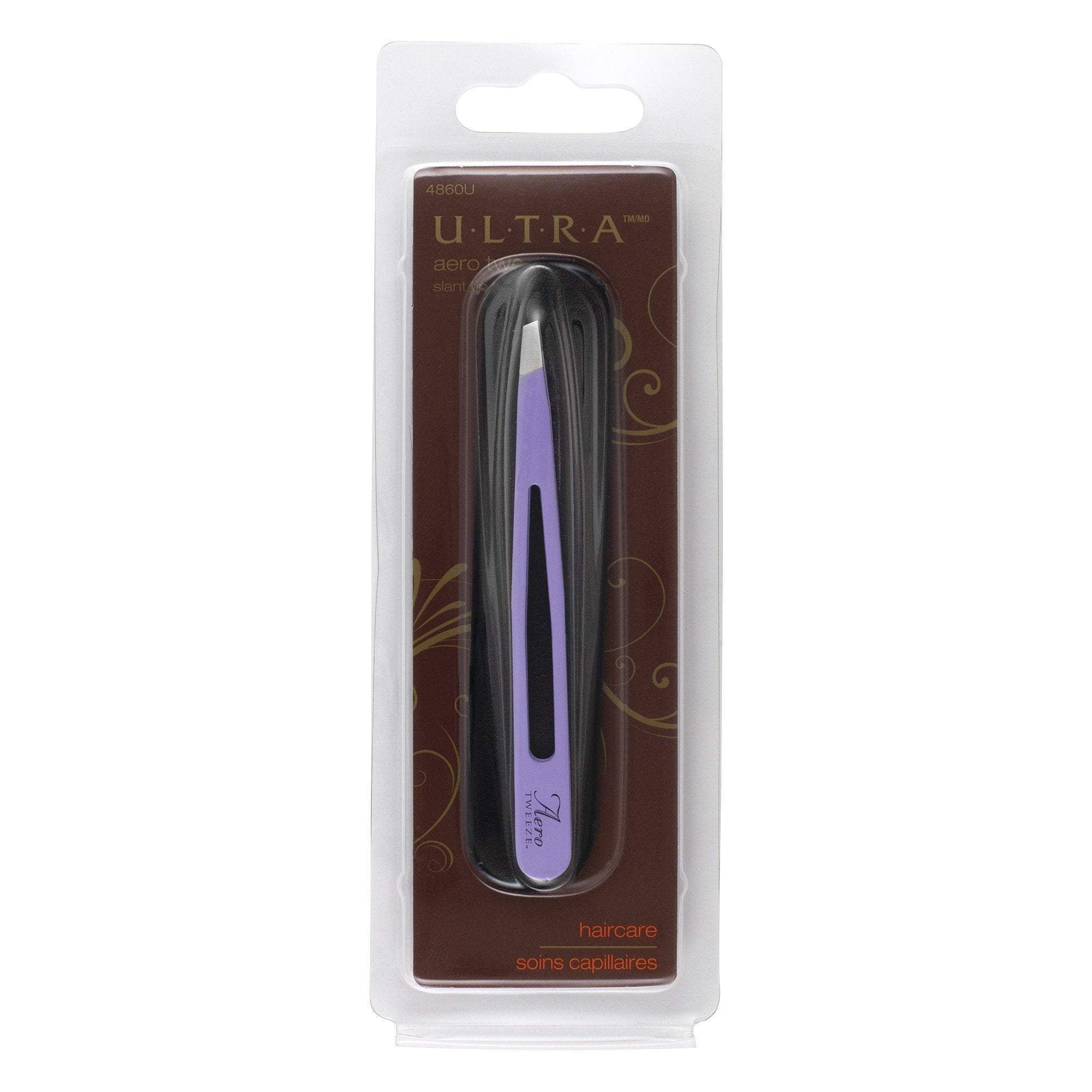 Ultra Aero Precision Slant - Tip Stainless Steel Tweezers in Multiple Colors