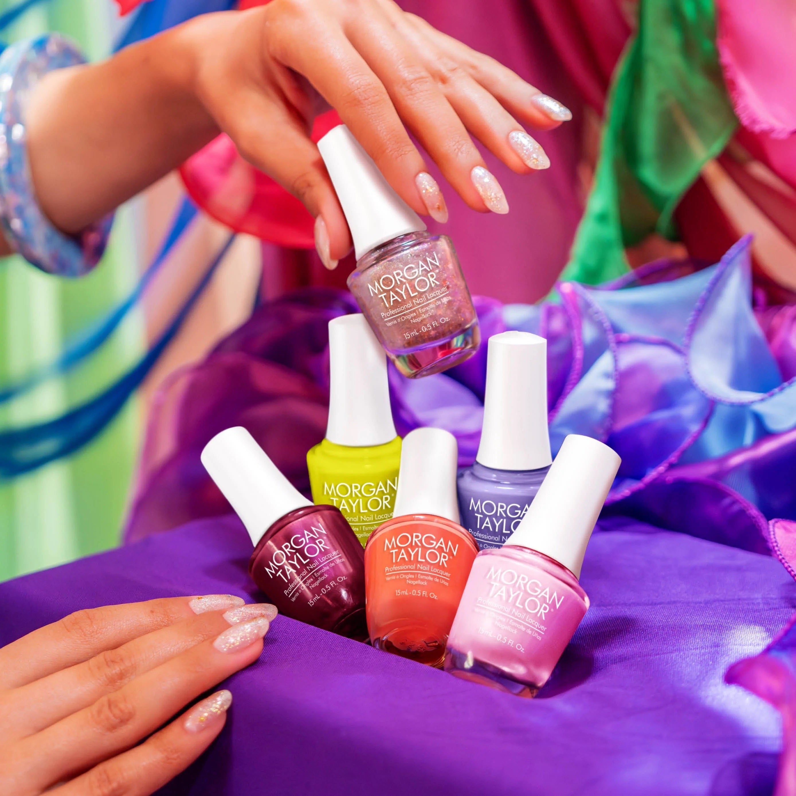 Morgan Taylor 0.5 fl oz Can't Burst My Bubble Periwinkle Crème Lacquer