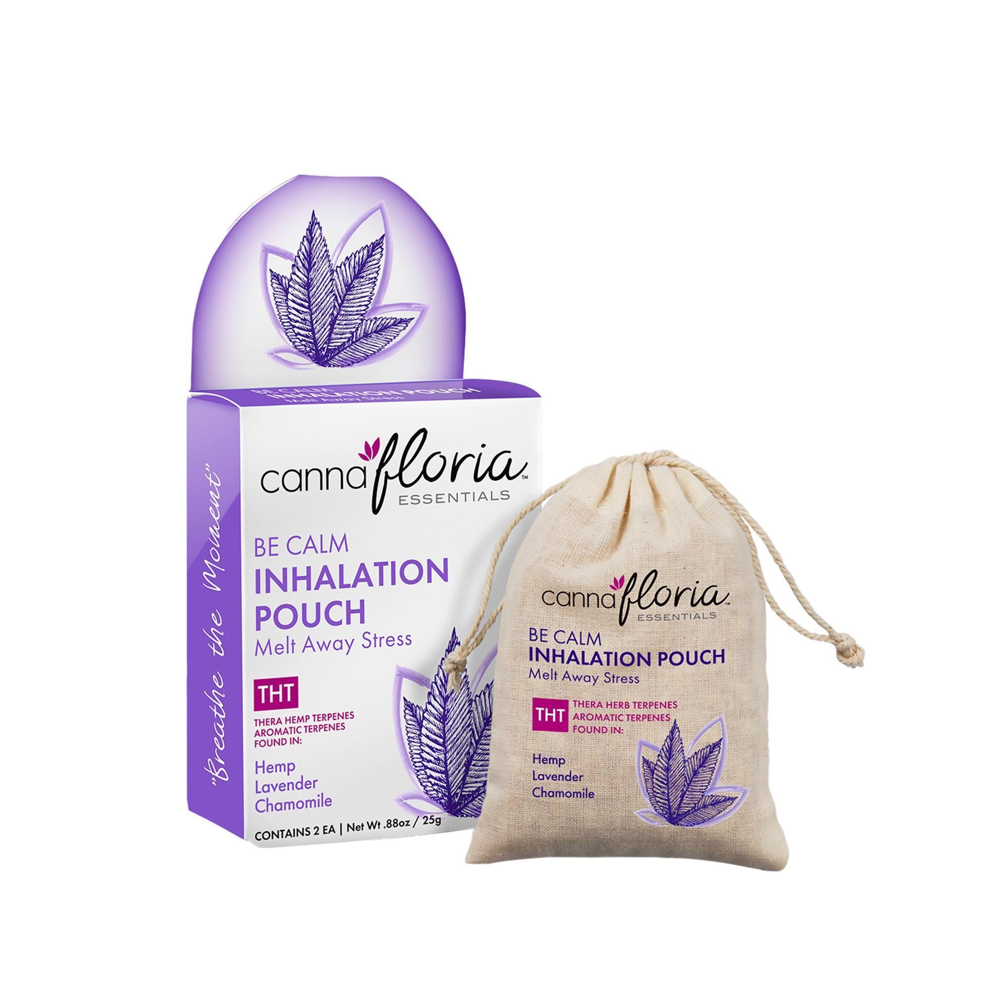 Two - Pack of Cannafloria Aromatherapy Inhalation Pouches