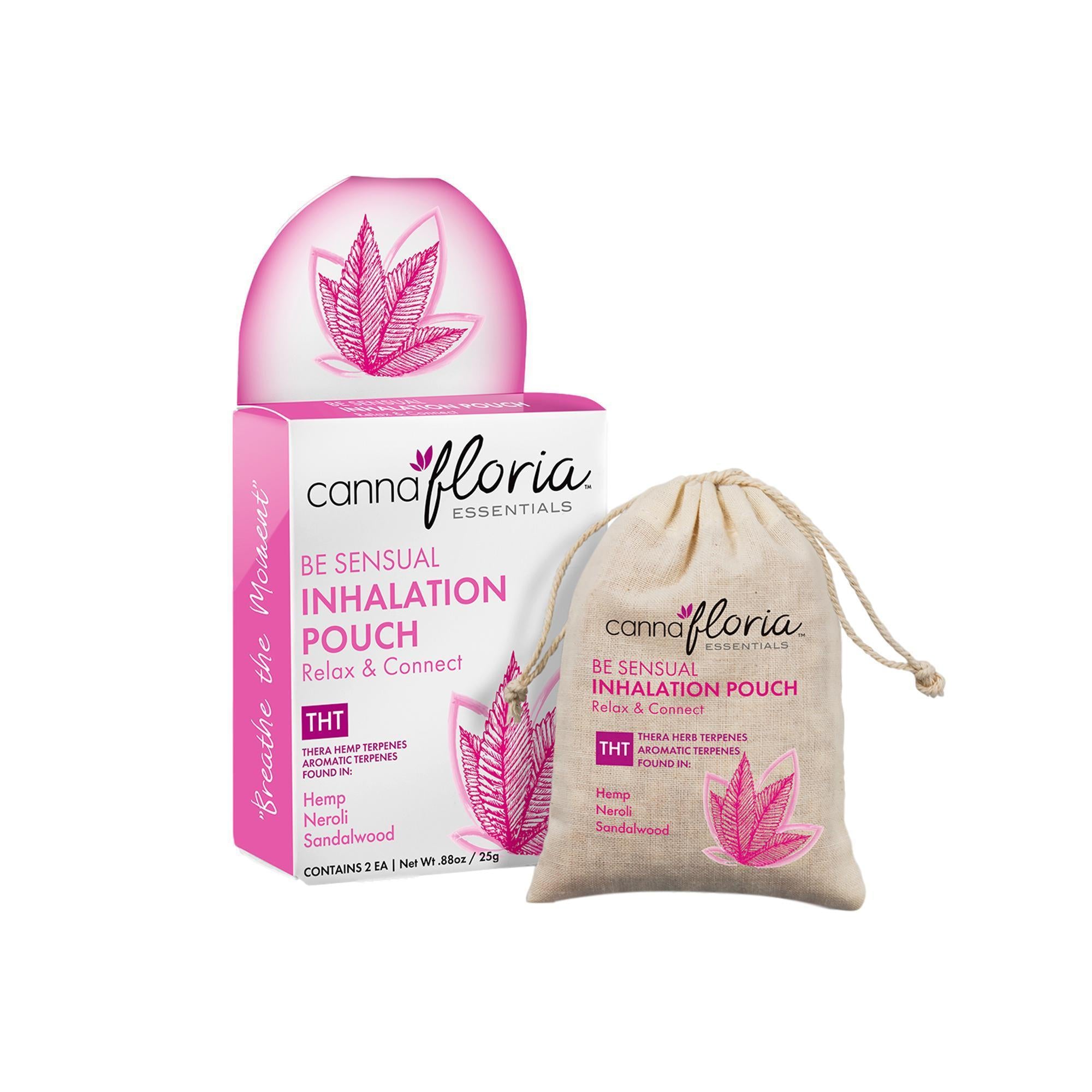 Two - Pack of Cannafloria Aromatherapy Inhalation Pouches
