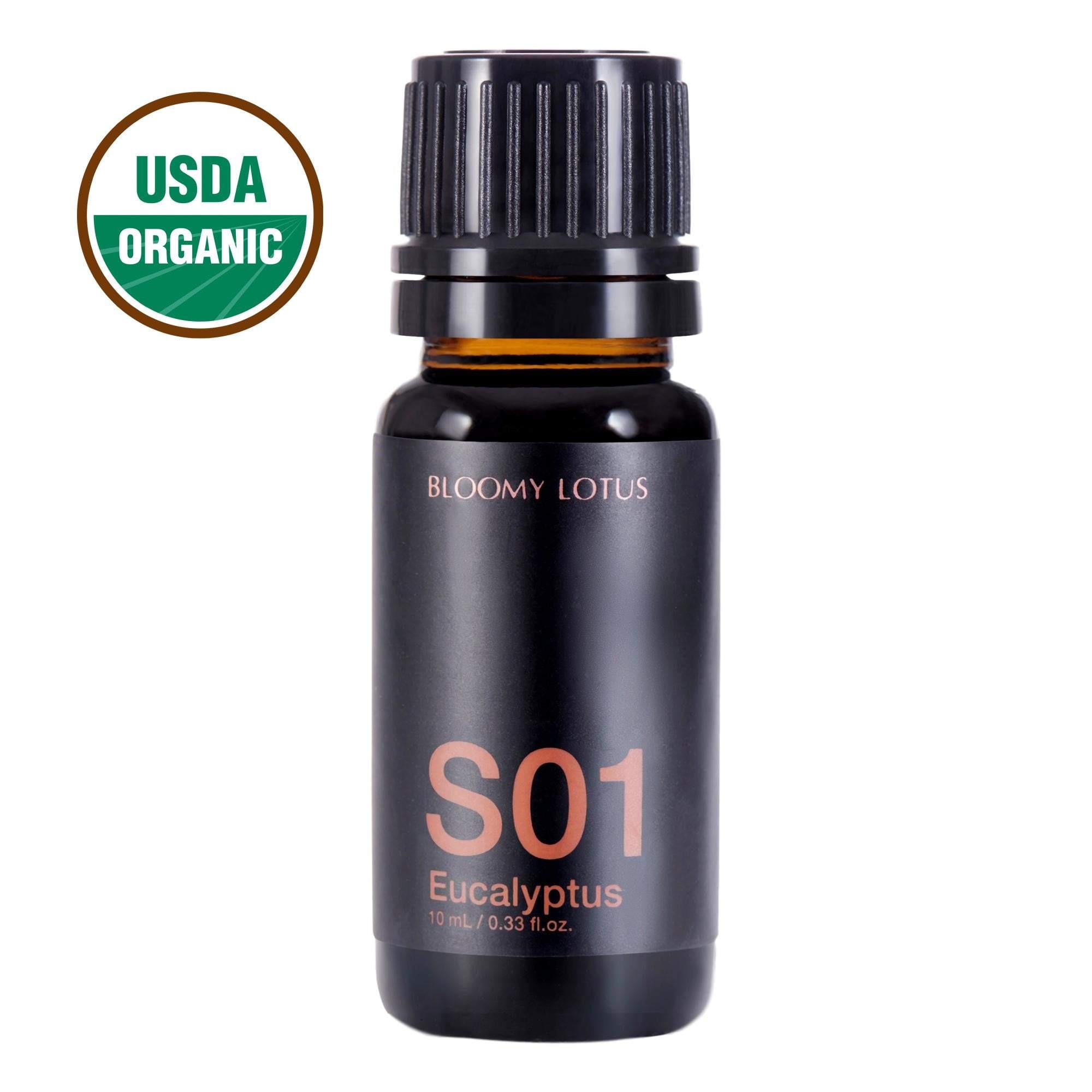 10 ml Organic Bloomy Lotus Eucalyptus Essential Oil, S01 with Herbaceous Scent