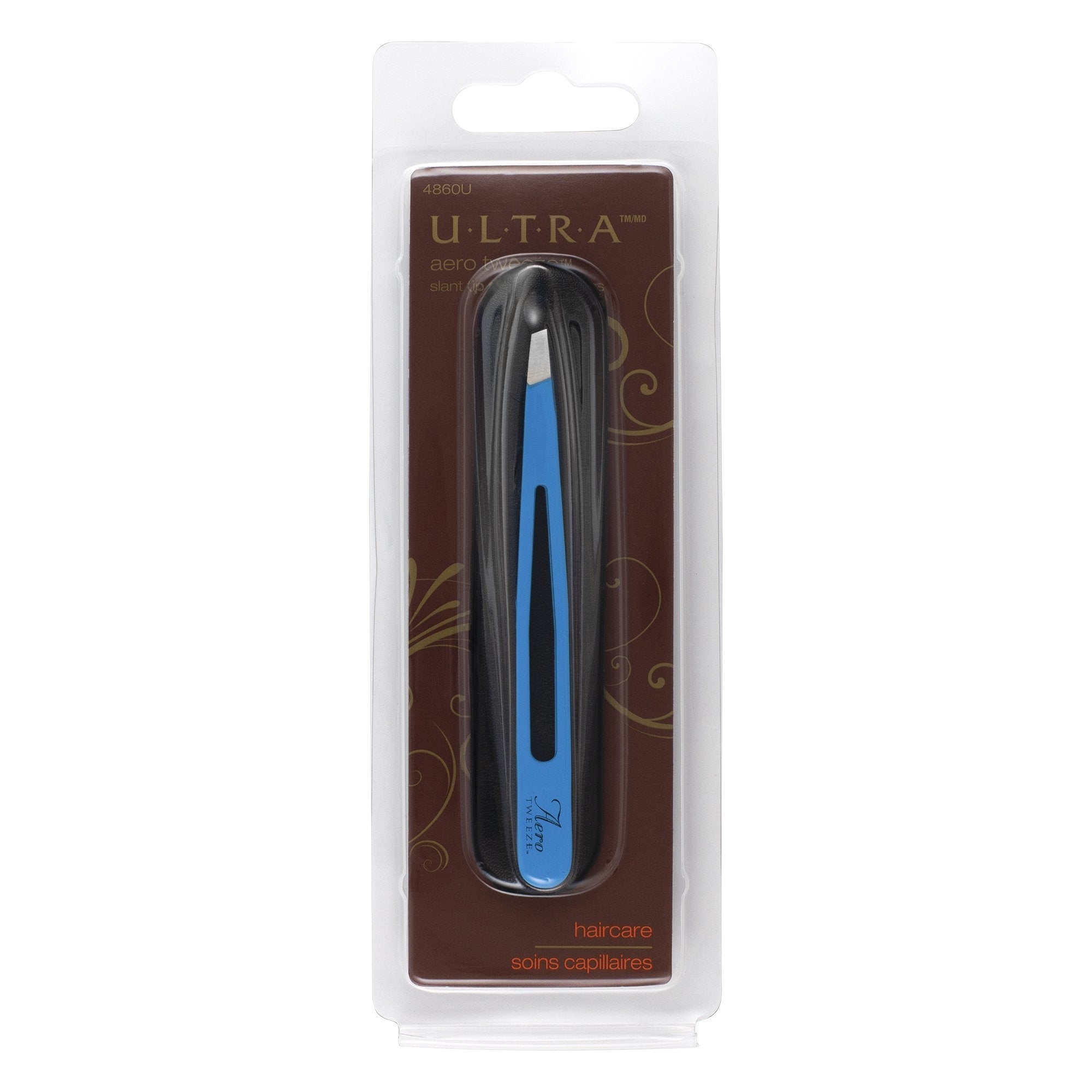 Ultra Aero Precision Slant - Tip Stainless Steel Tweezers in Multiple Colors