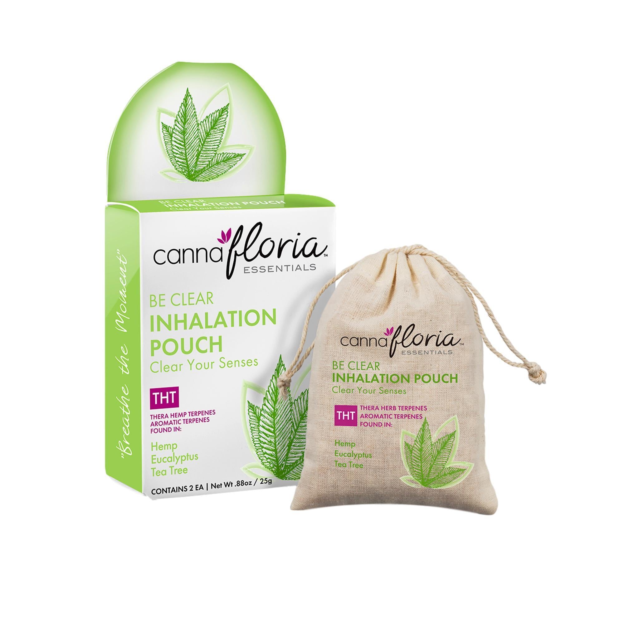 Two - Pack of Cannafloria Aromatherapy Inhalation Pouches