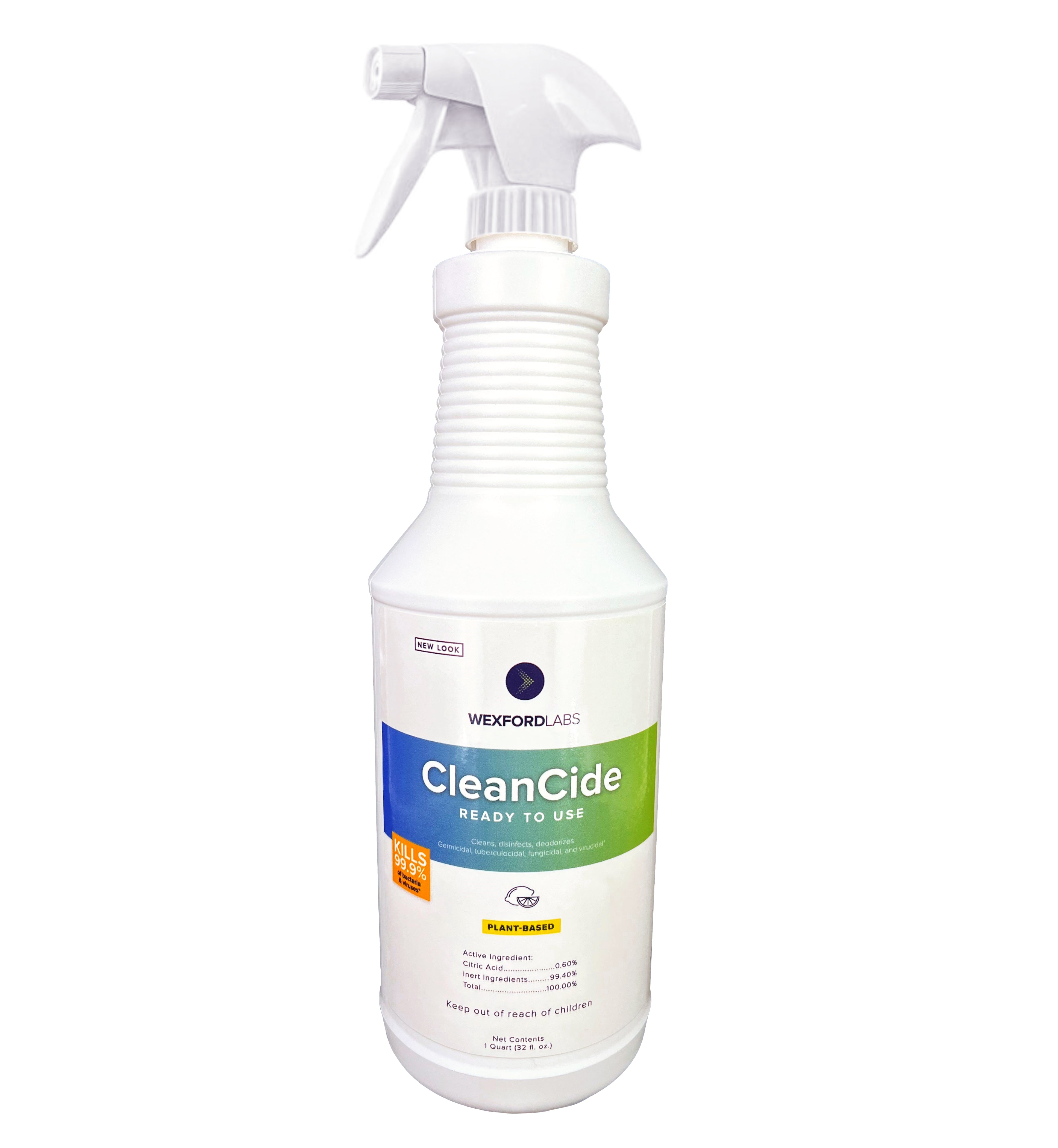 1 Qt CleanCide Disinfectant Spray, Ready-to-Use for Powerful Cleaning