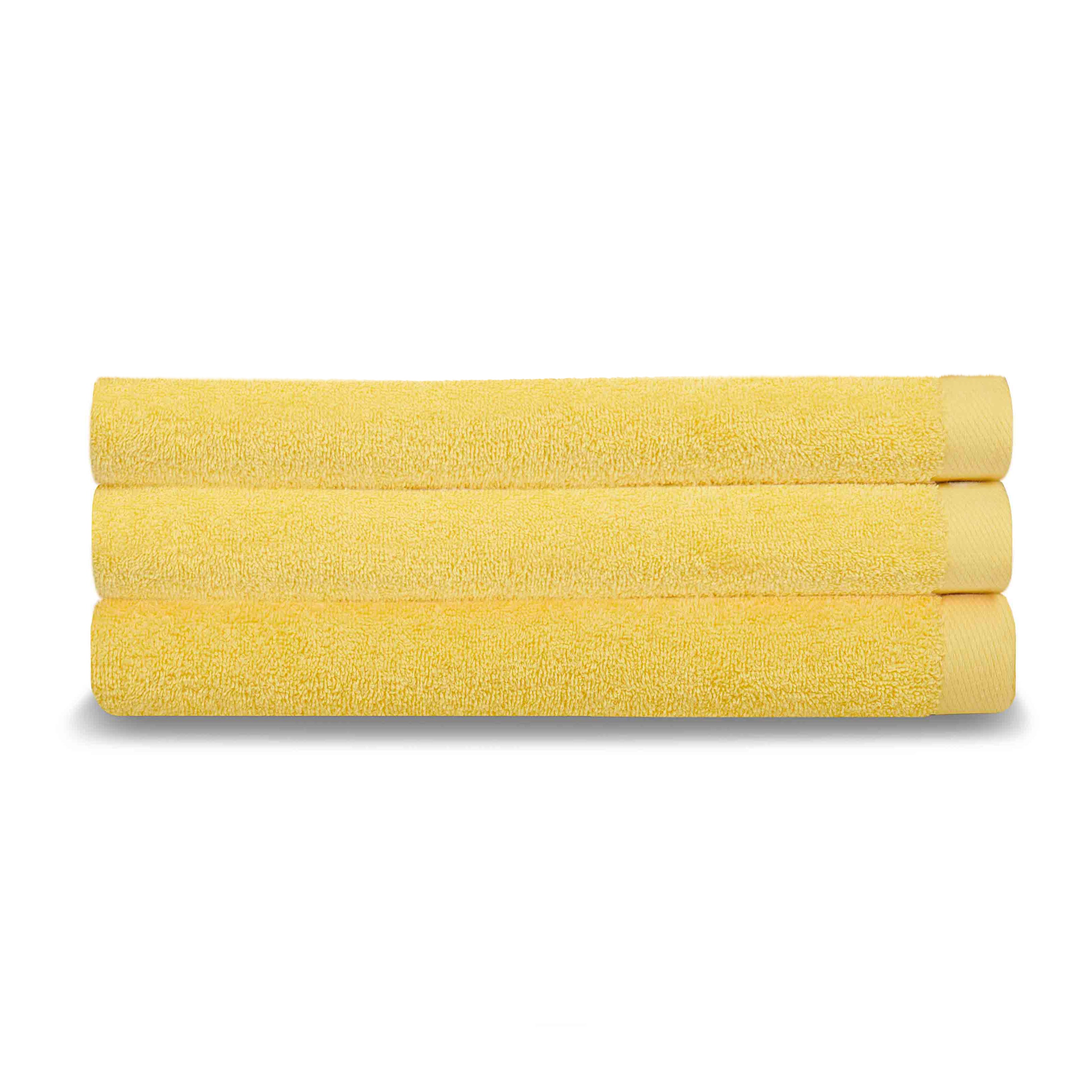 Boca Terry Premium Oxford-style Pool and Beach Towel Set, Measuring 32 x 66 Inches, Pack of 12