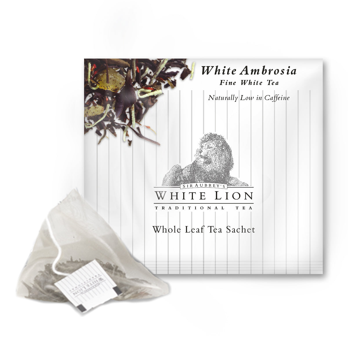 40-Count Individually Wrapped White Lion Tea Sachets