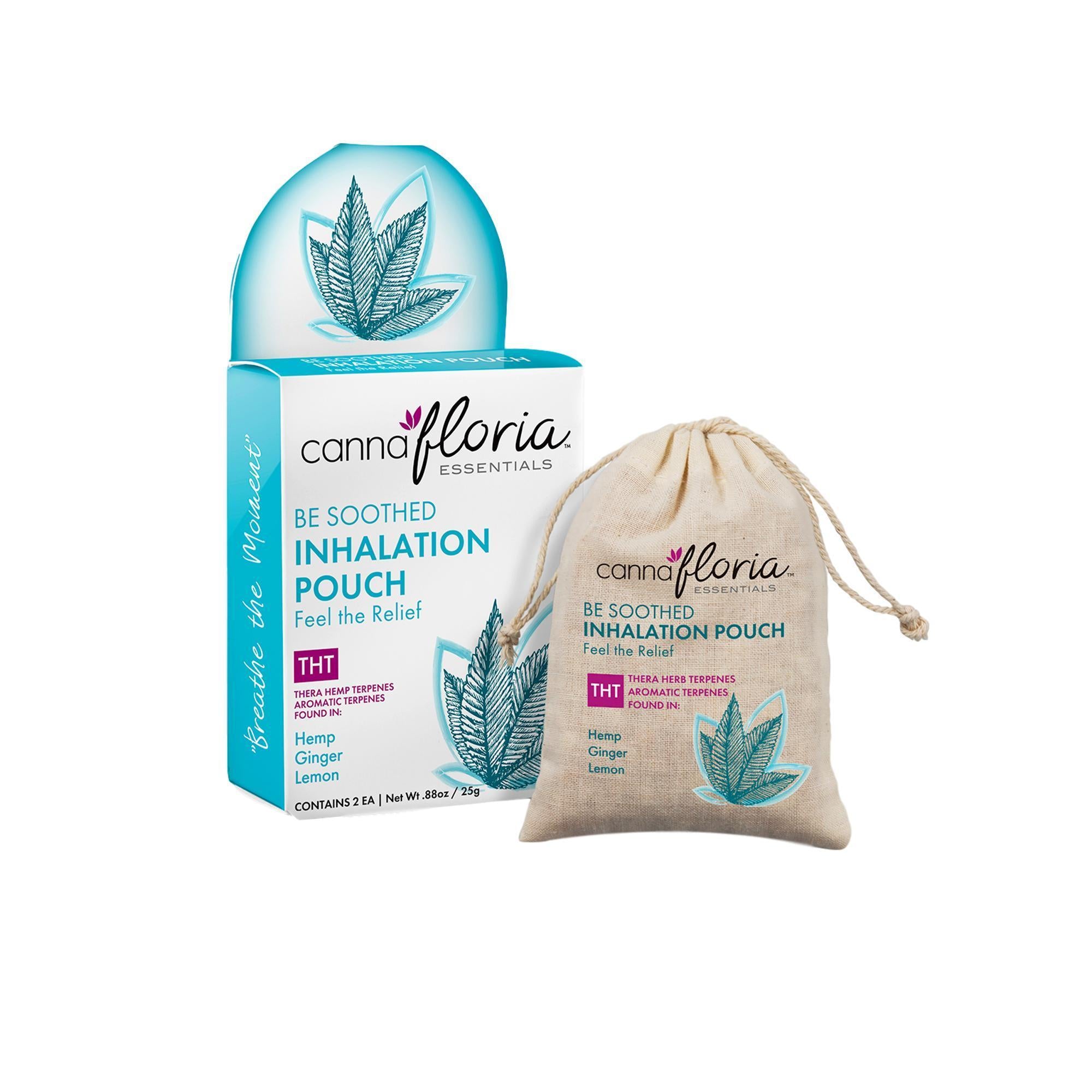 Two - Pack of Cannafloria Aromatherapy Inhalation Pouches